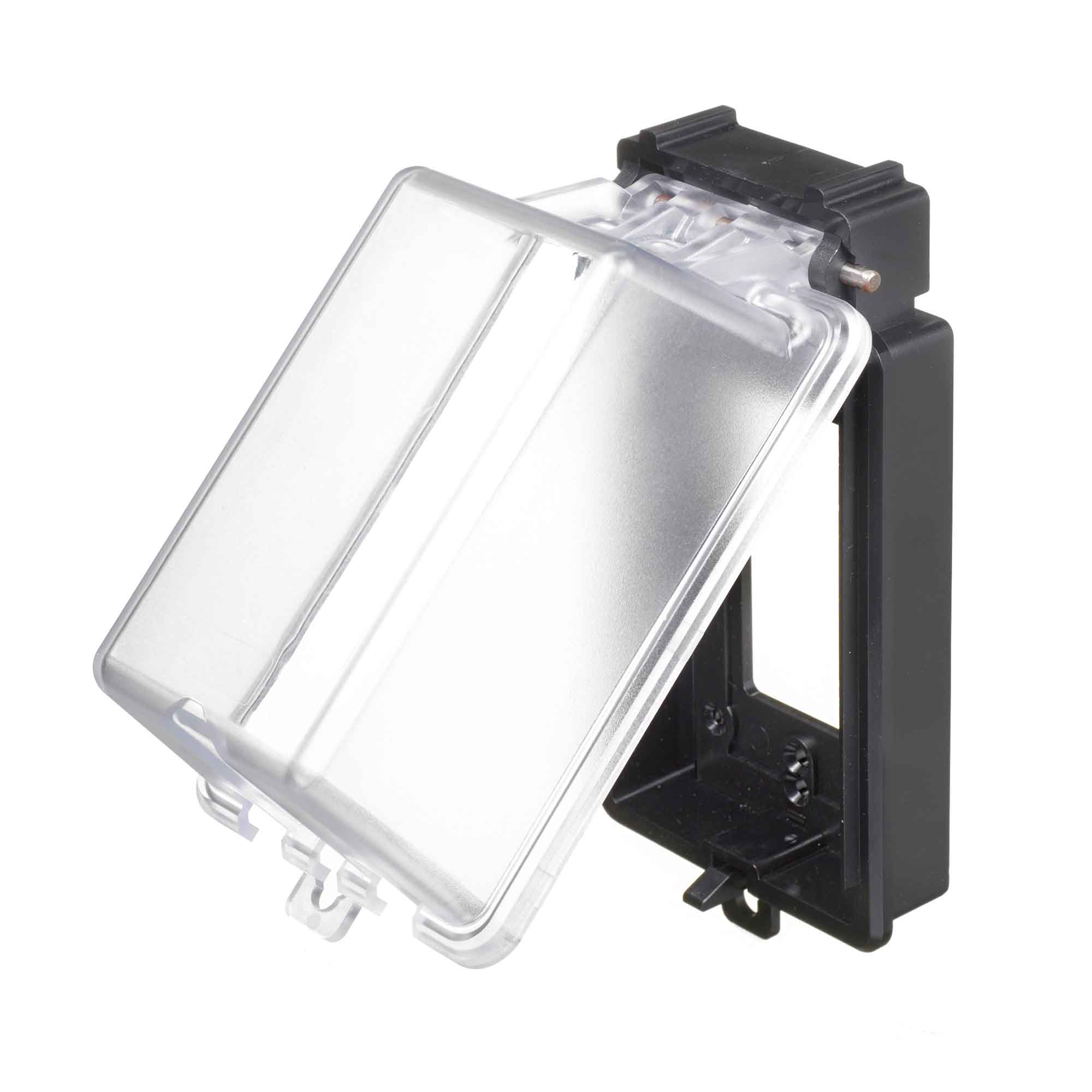 Couvercle résistant aux intempéries à (1) dispositif, 2-3/4"