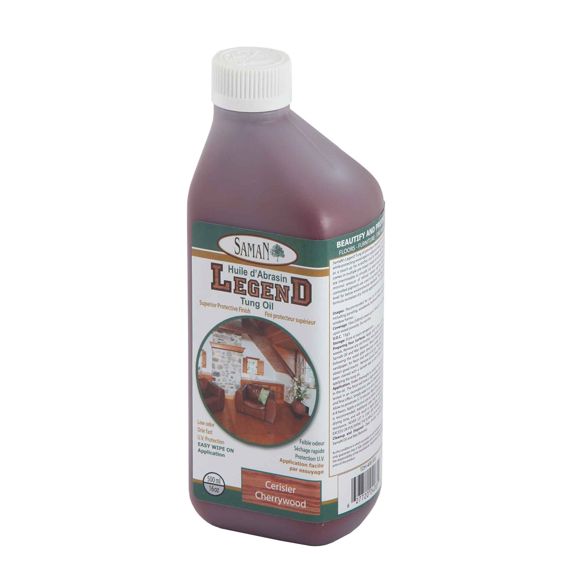 Huile protectrice d'Abrasin Cerisier, 500 ml   
