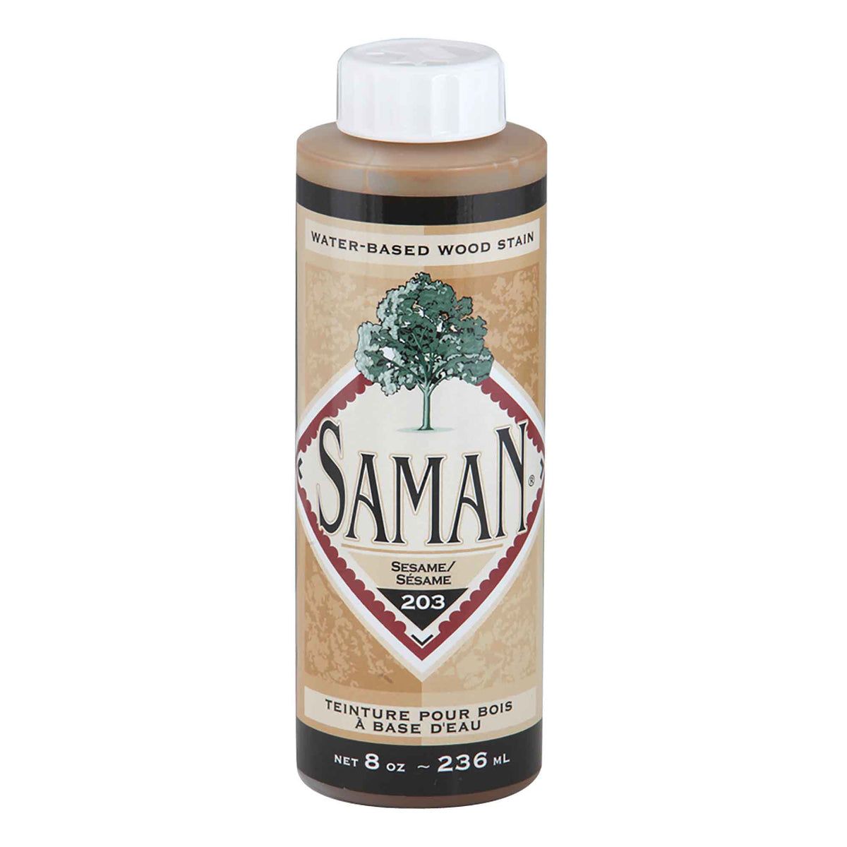 Teinture pour bois à base d&#39;eau Sésame, 236 ml                   