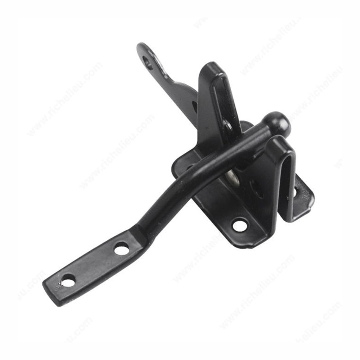 Loquet de barrière, réversible, noir
