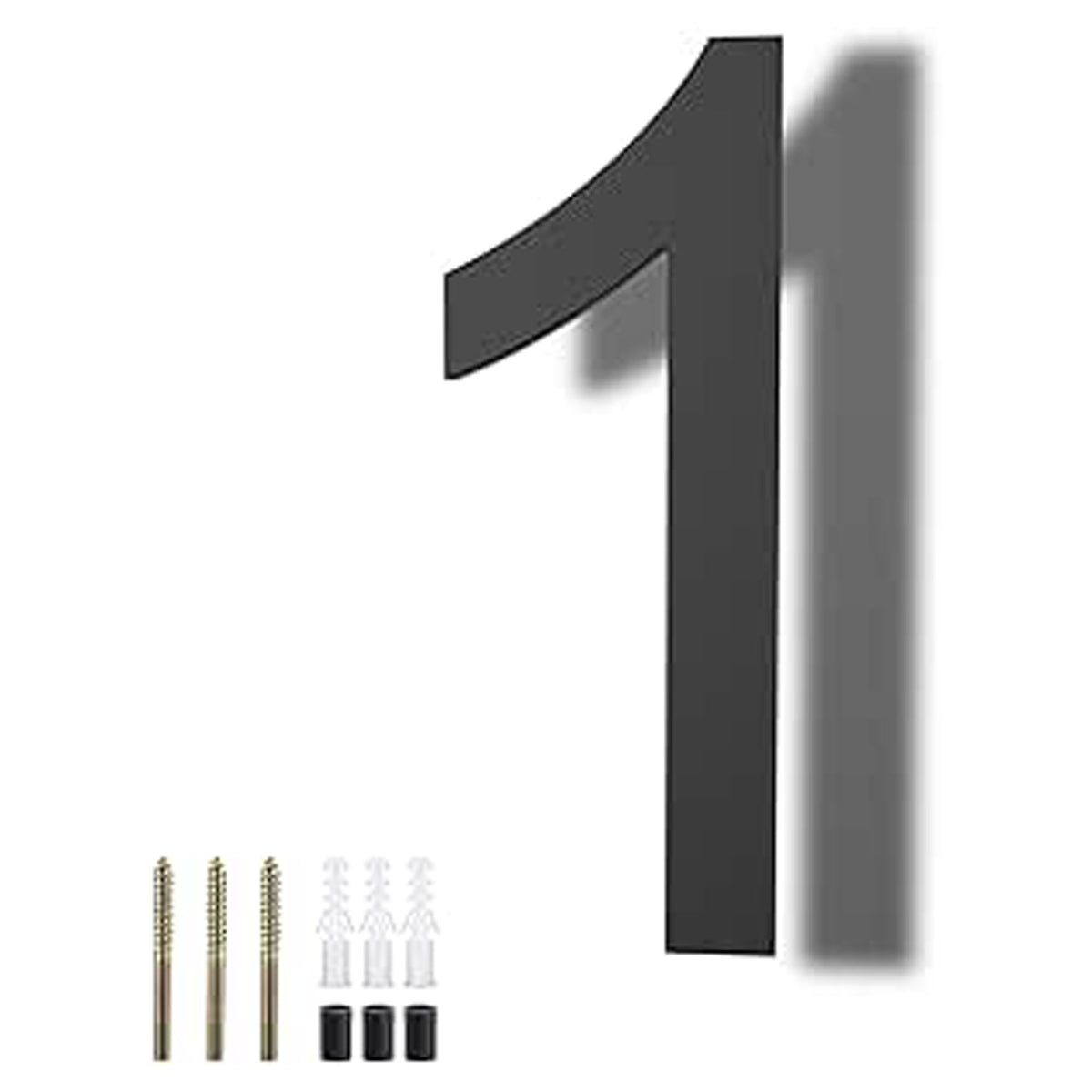 Chiffre d'adresse civique 9'', noir, #1