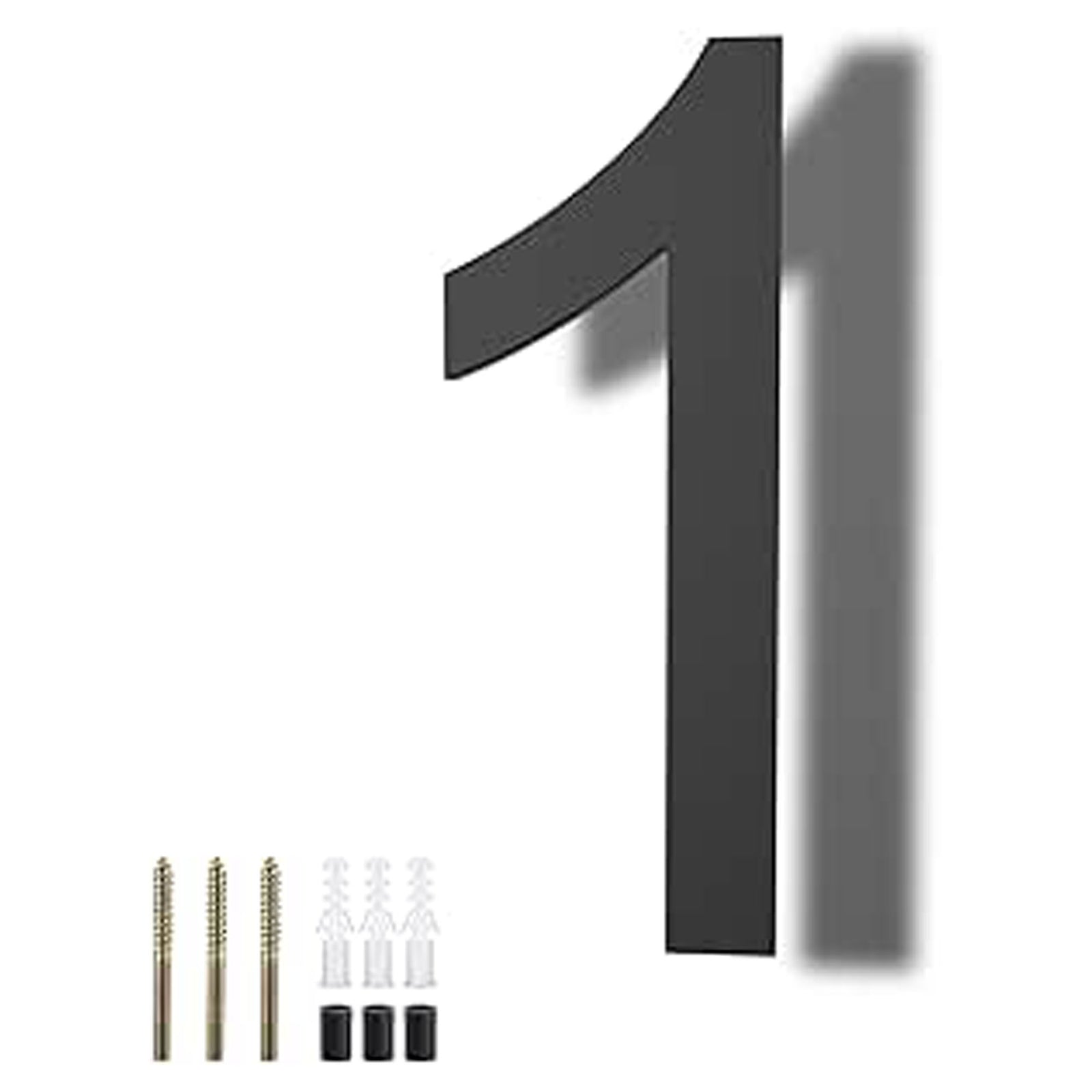 Chiffre d'adresse civique 9'', noir, #1