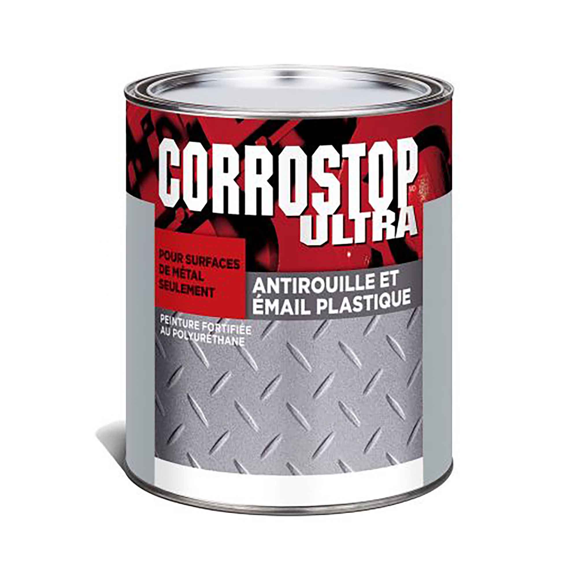 Peinture Corrostop, antirouille, base 1, blanc naturel, 946 ml