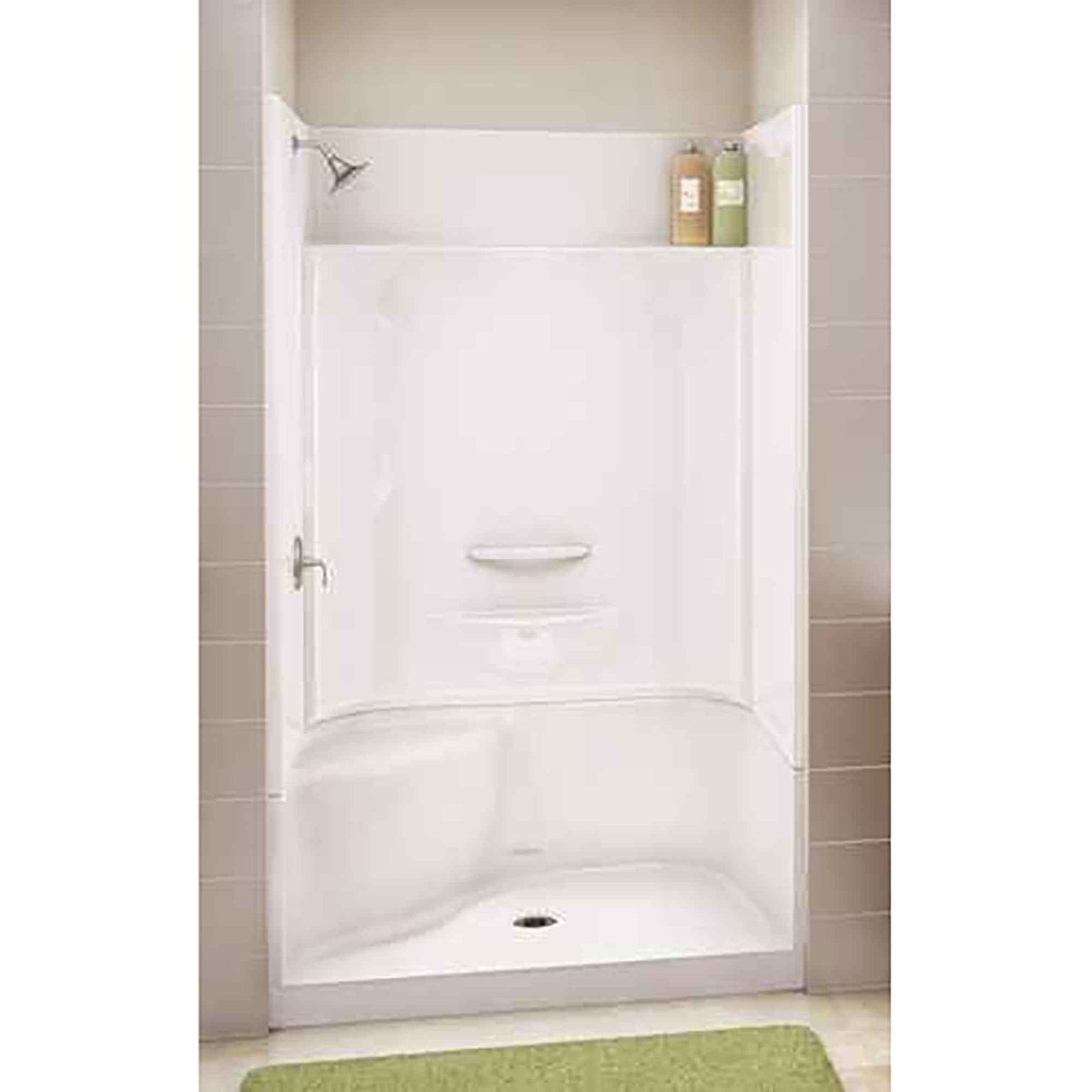 Douche avec banc gauche 48’’ x 34’’ Essences