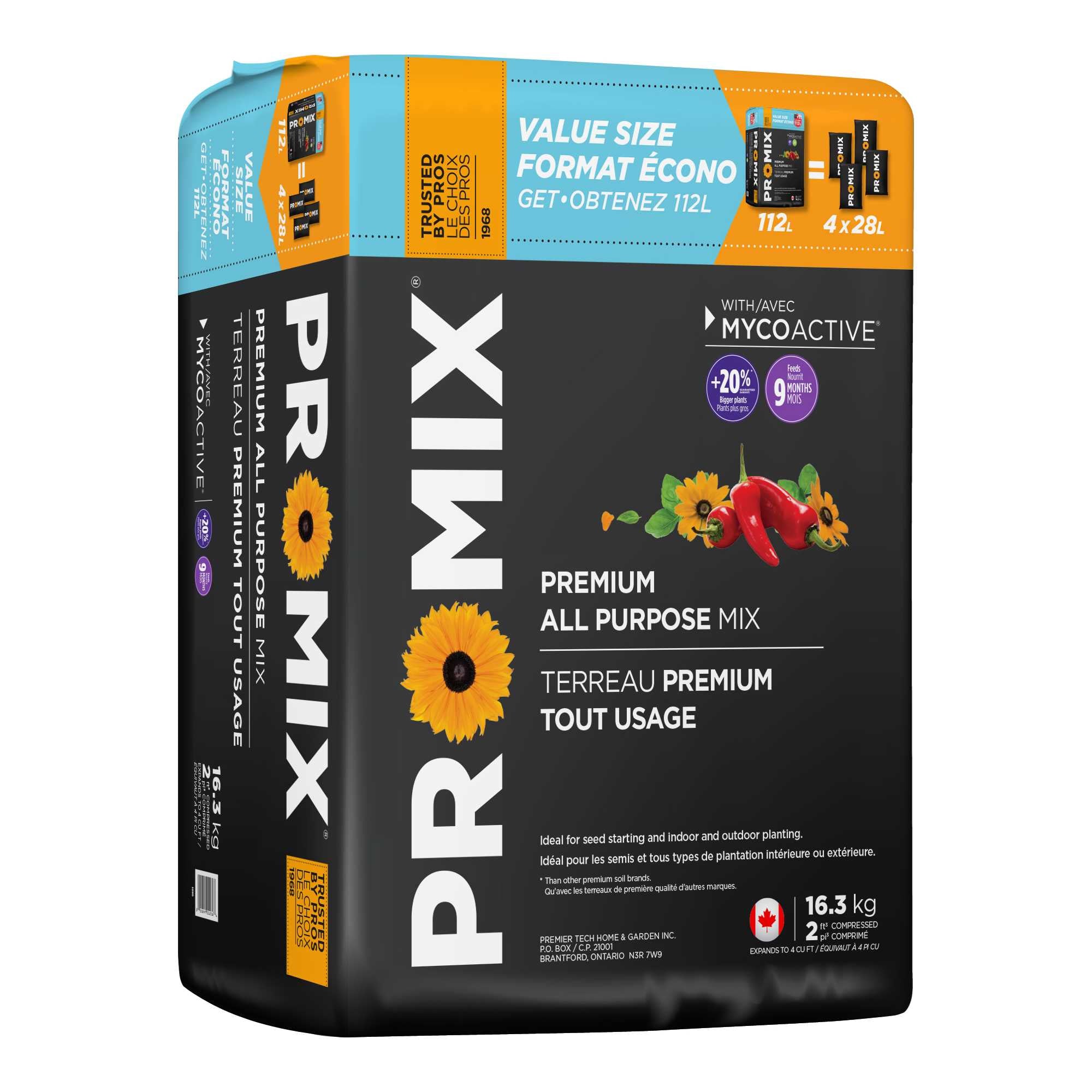 Terreau tout usage PRO-MIX, 2 pi³