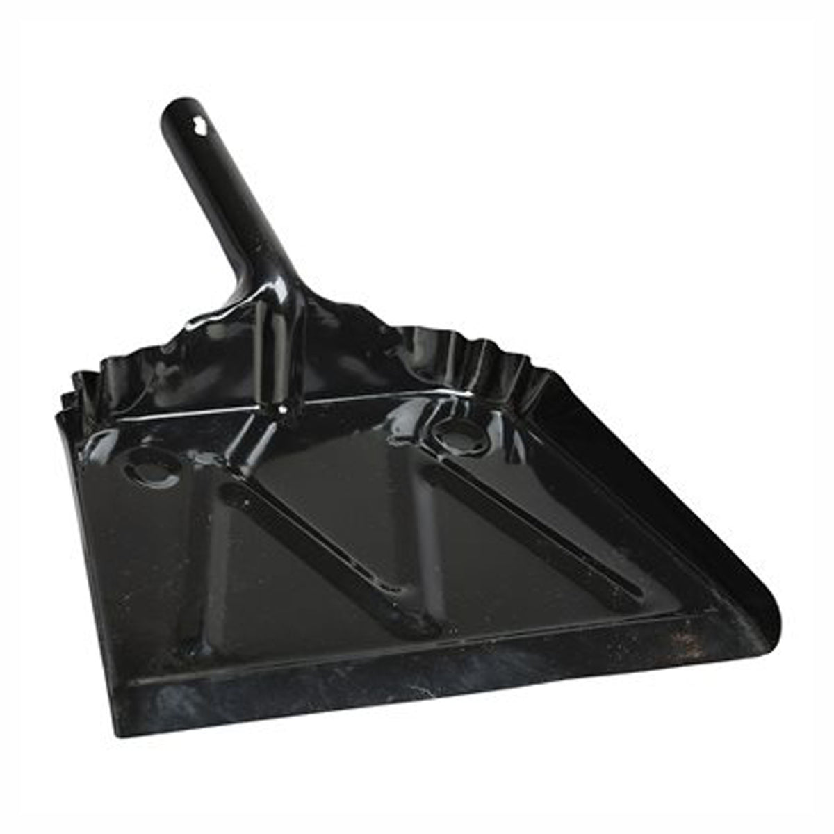 Ramasse poussière en métal, noire, 12''