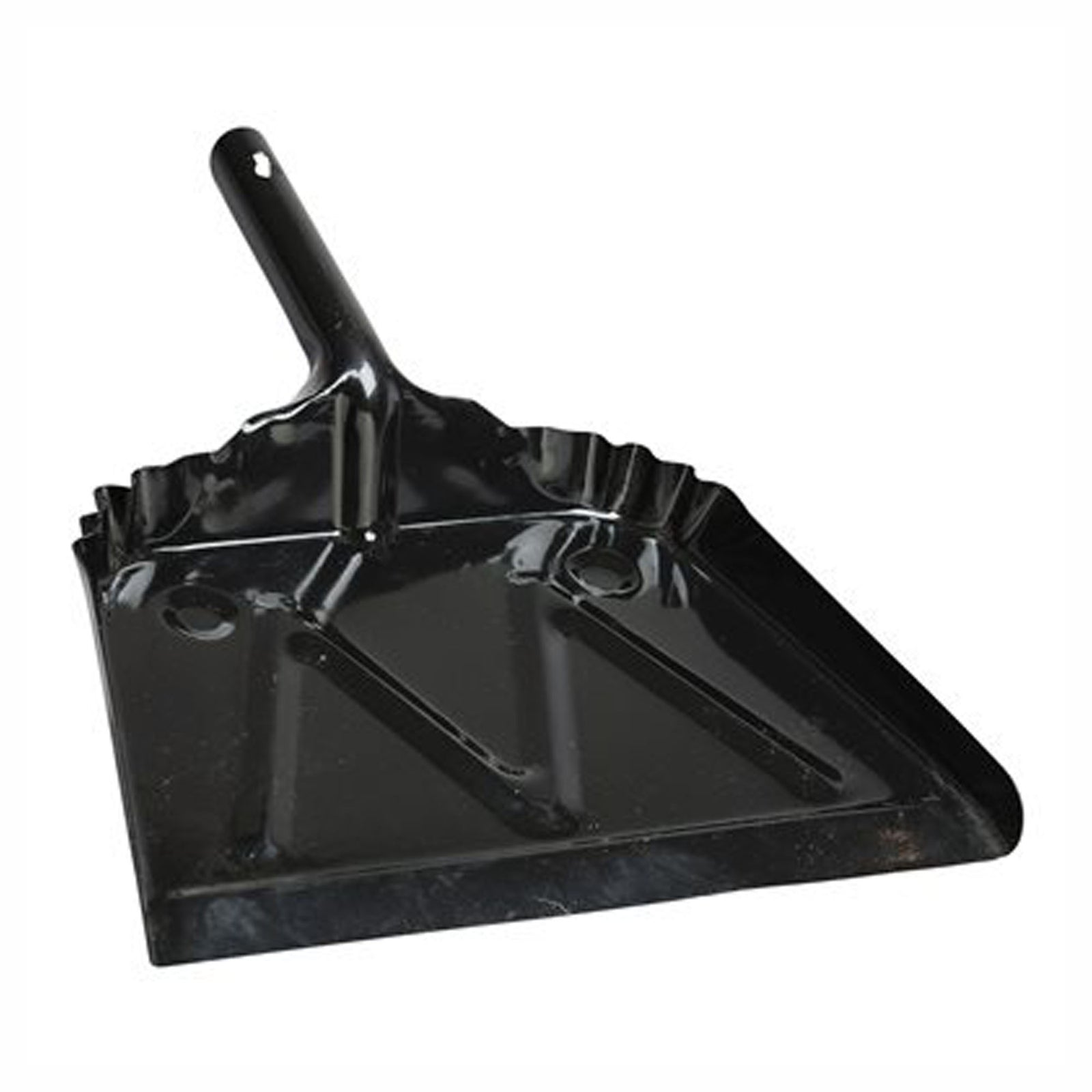 Ramasse poussière en métal, noire, 12''