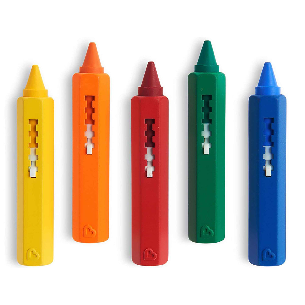 Ensemble de 6 crayons lavable pour le bain avec support à crayon