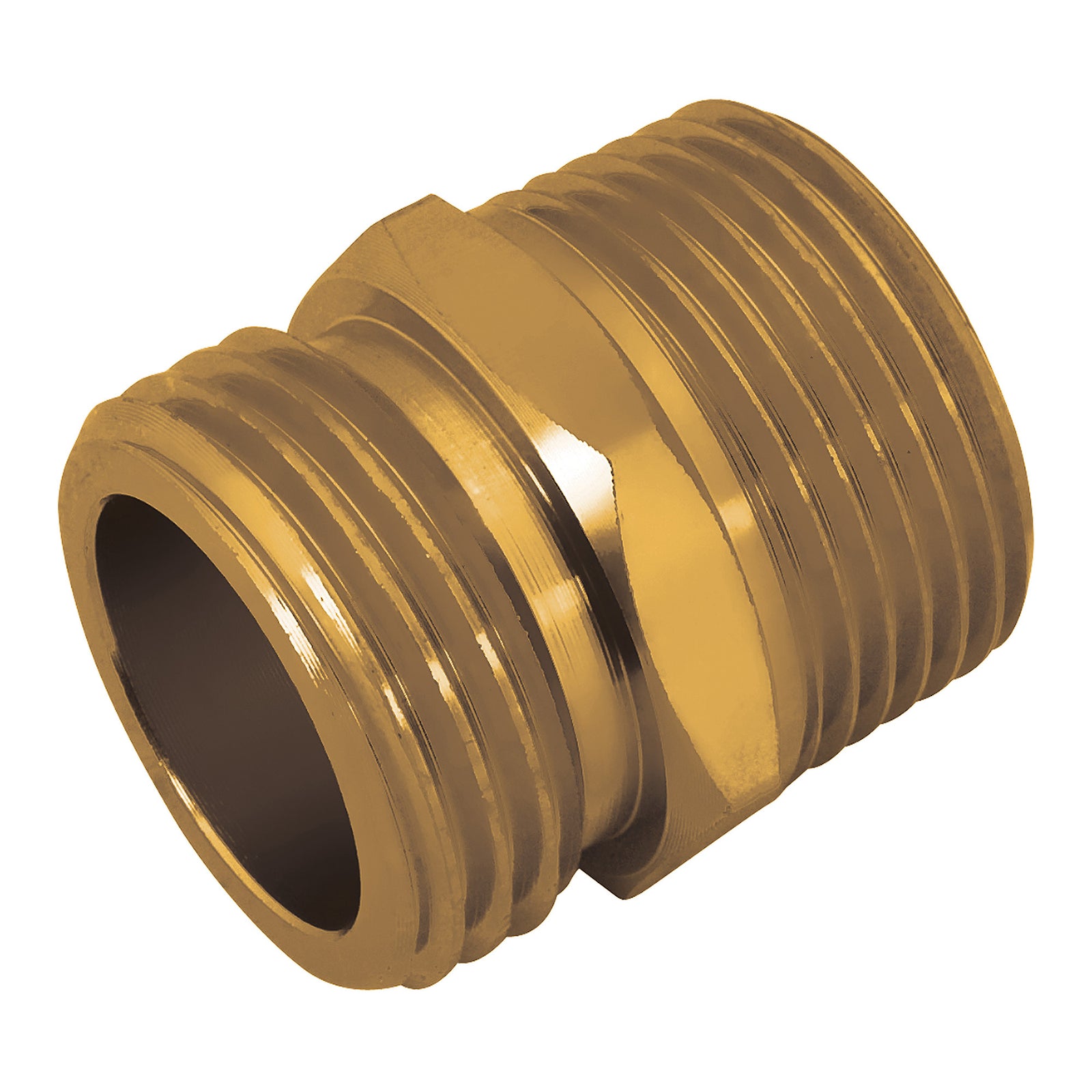 Connecteur mâle 3/4" en métal NPT x GHT