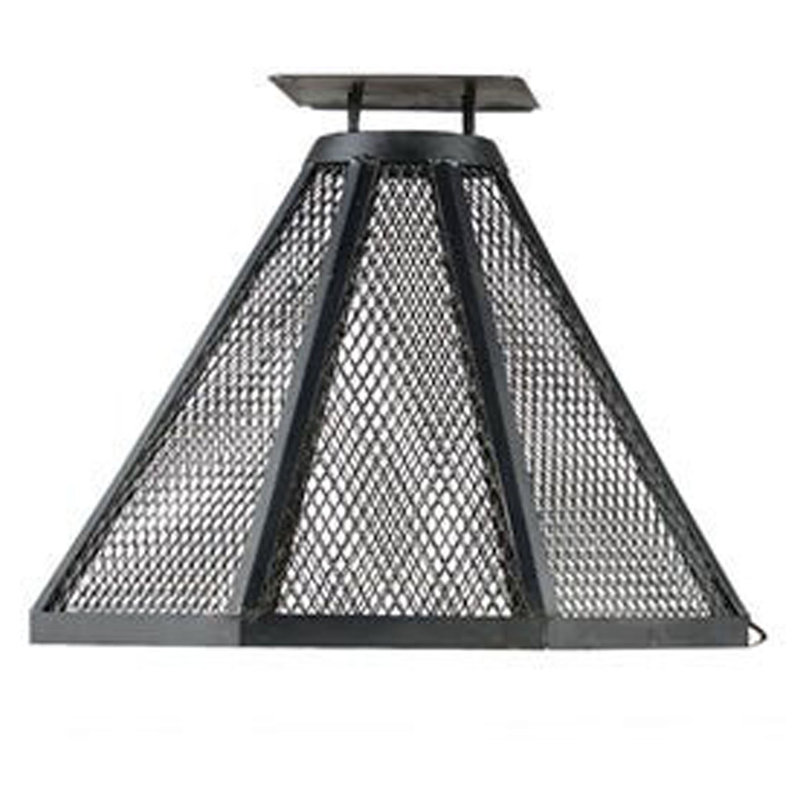 Pare Étincelles en acier inoxidable, pour foyer de brique, rond