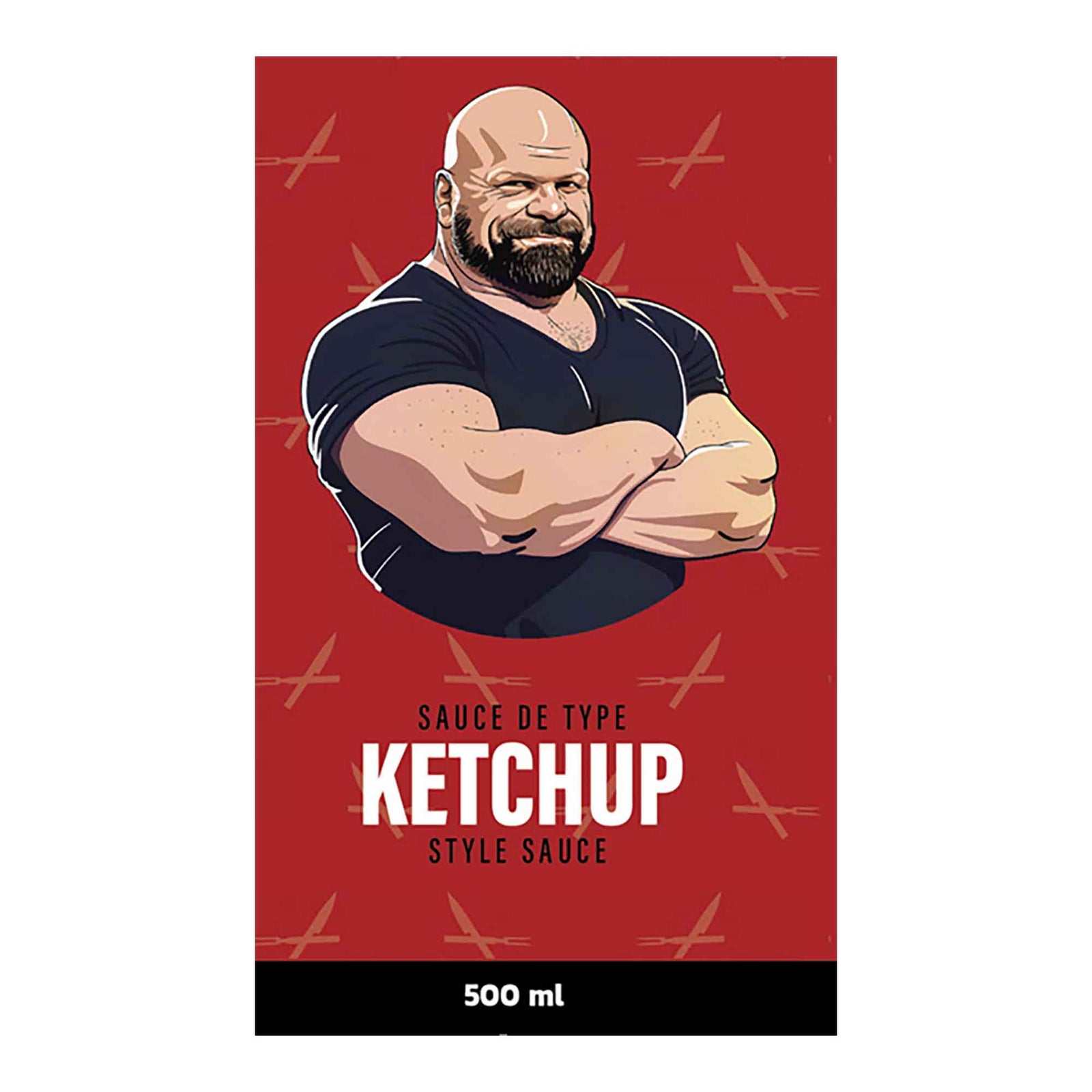 Sauce ketchup Hugo Girard, 500 ml