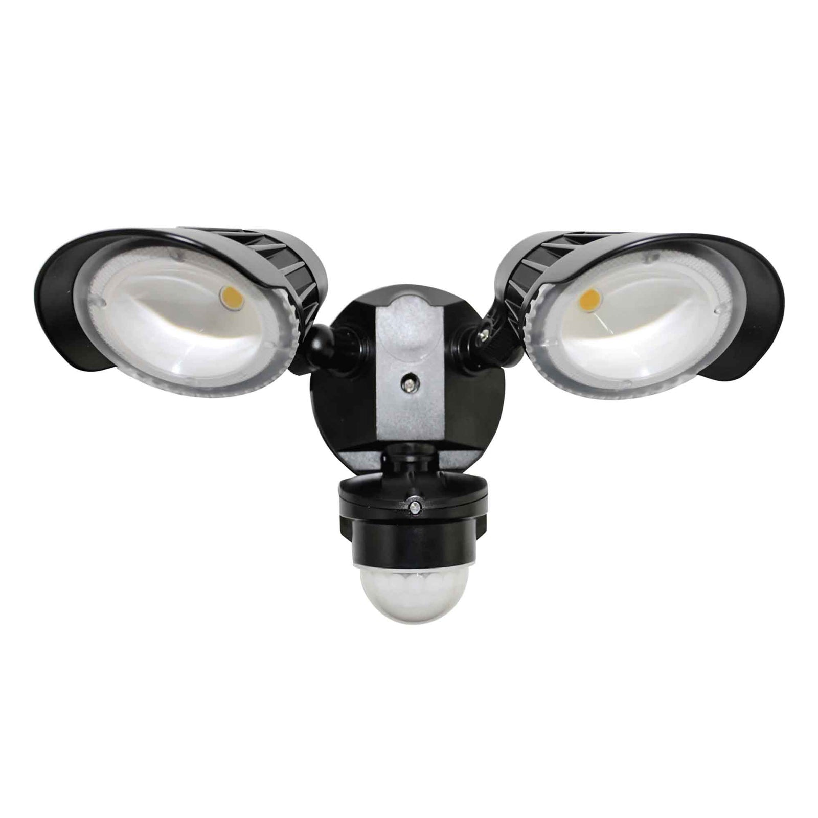 Détecteur de mouvement avec DEL, noir 