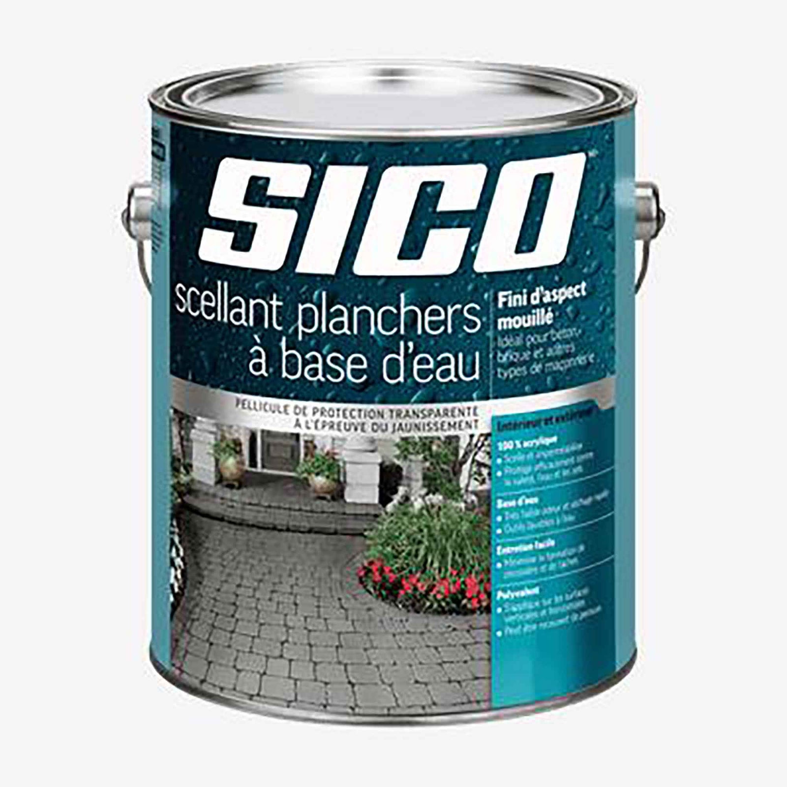 Scellant protecteur au latex pour béton, 3,78 litres