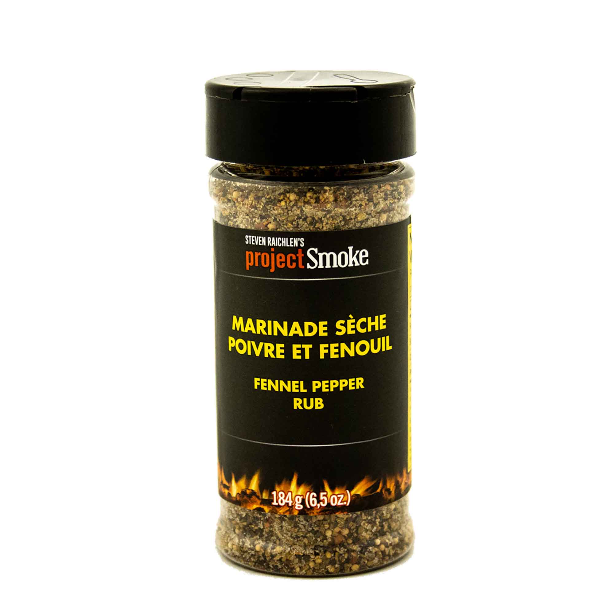 Marinade sèche poivre et fenouil de Steven Raichlen