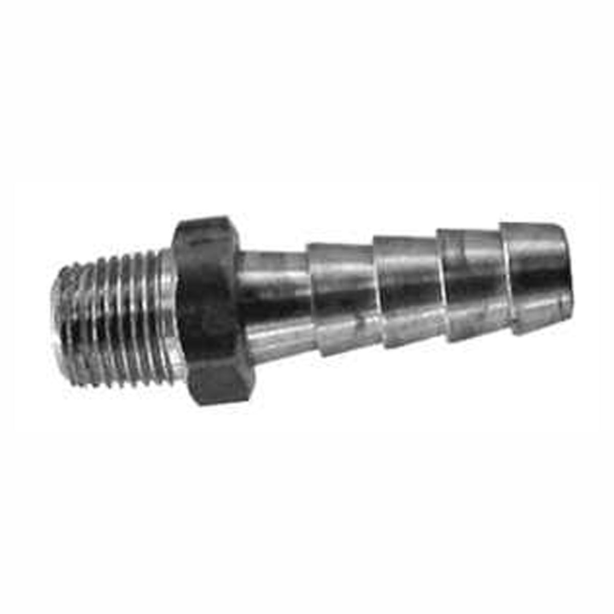 Adaptateur en laiton, mâle, 1/4'' BARB x 1/8'' MPT