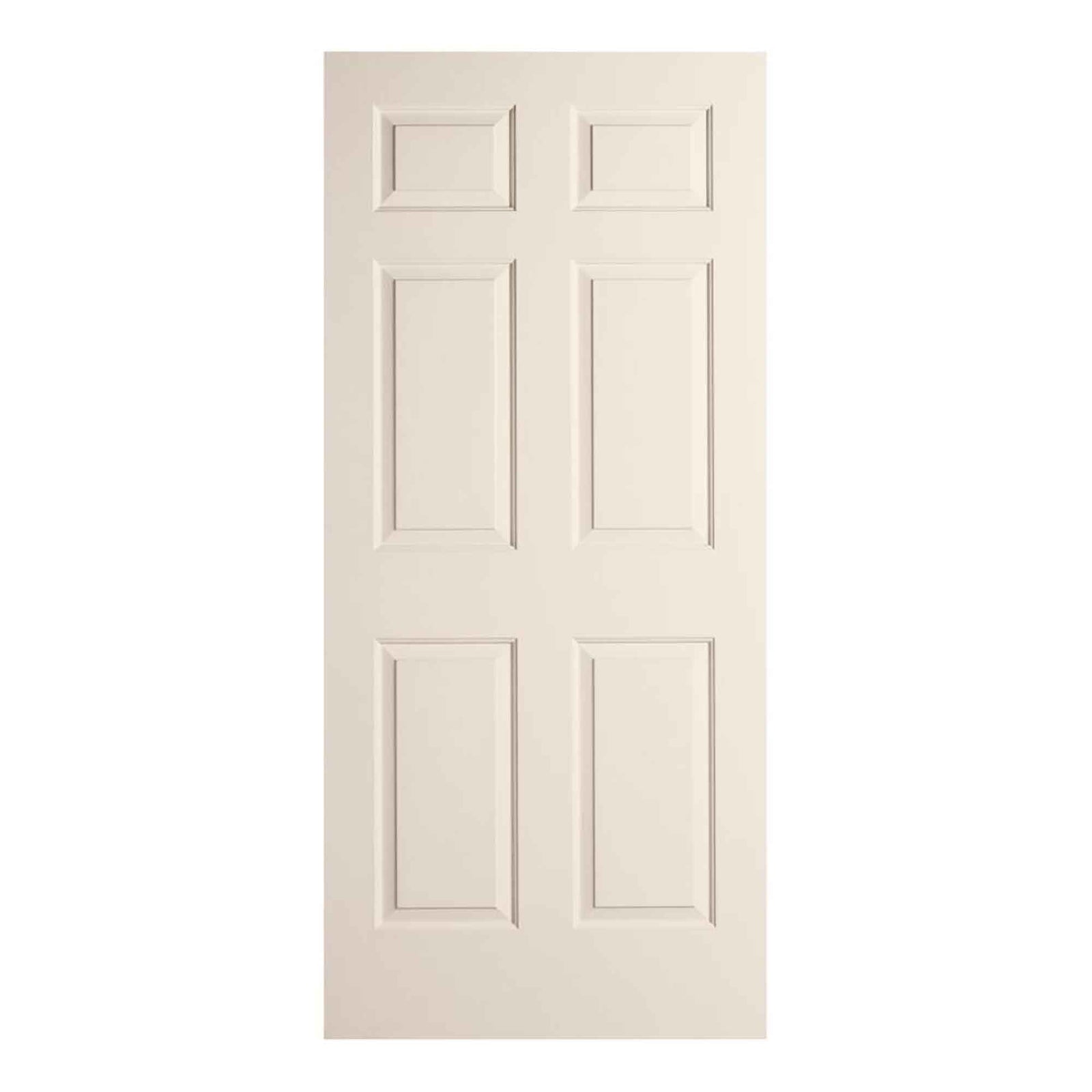 Porte intérieure 6 panneaux Bostonian, prémontrée, 28''