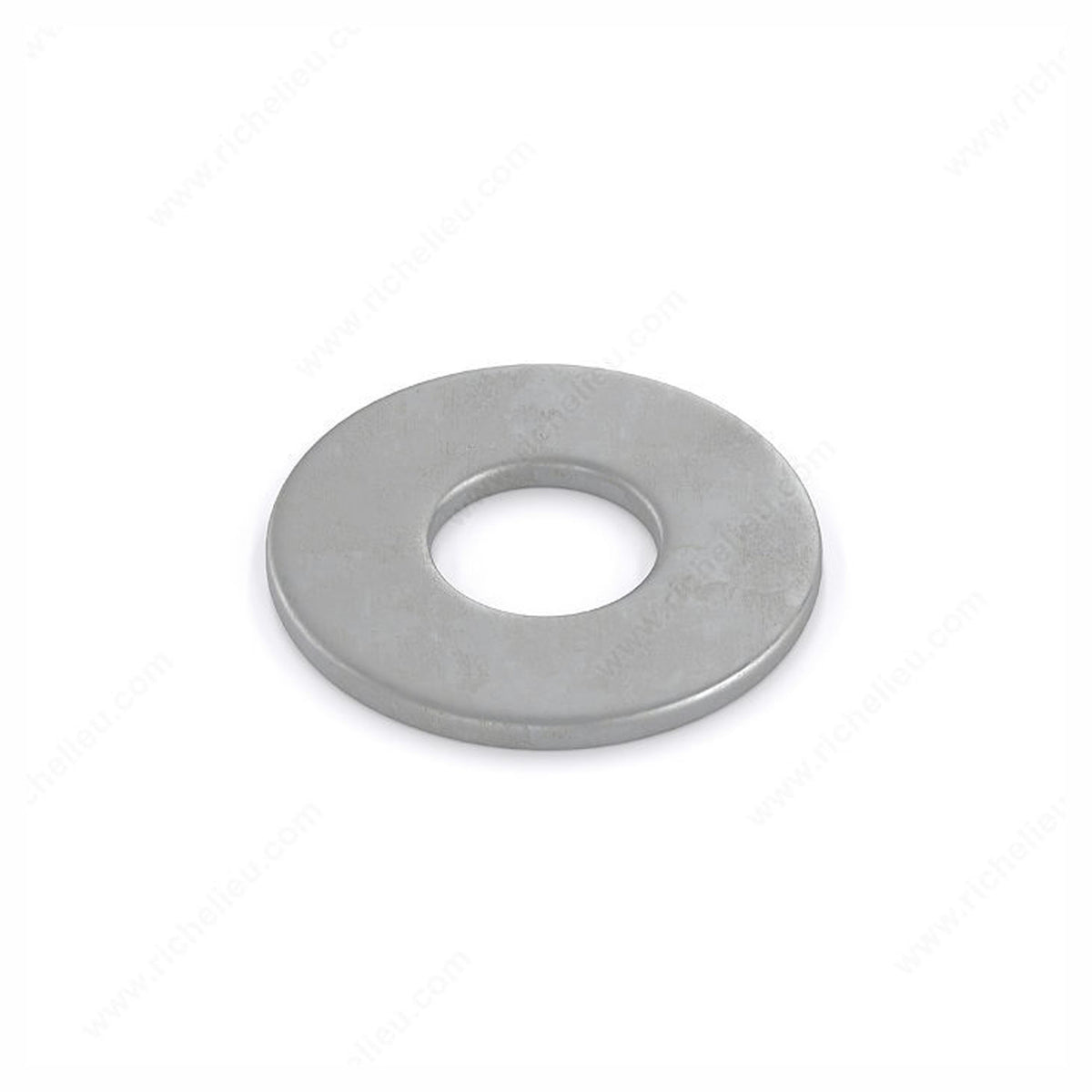 Rondelle plate en acier galvanisé à chaud, 1/4'' (emballage de 50)