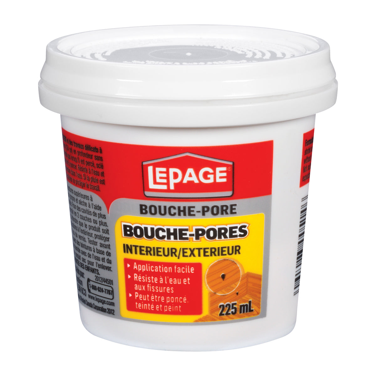 Bouche-pores d&#39;intérieur et d&#39;extérieur au latex, 225 ml