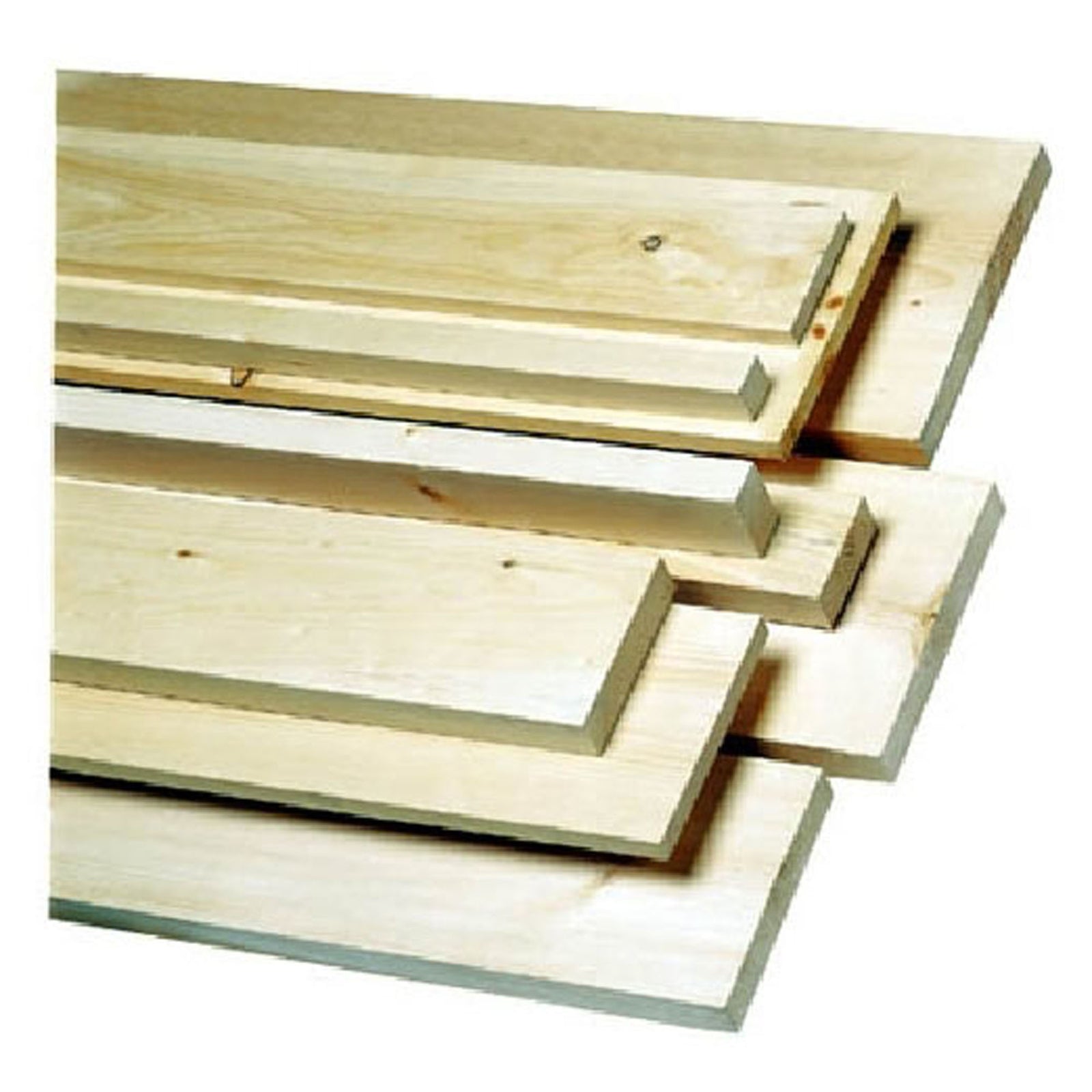 Pied linéaire de pin #1 & 2, 2'' x 6''