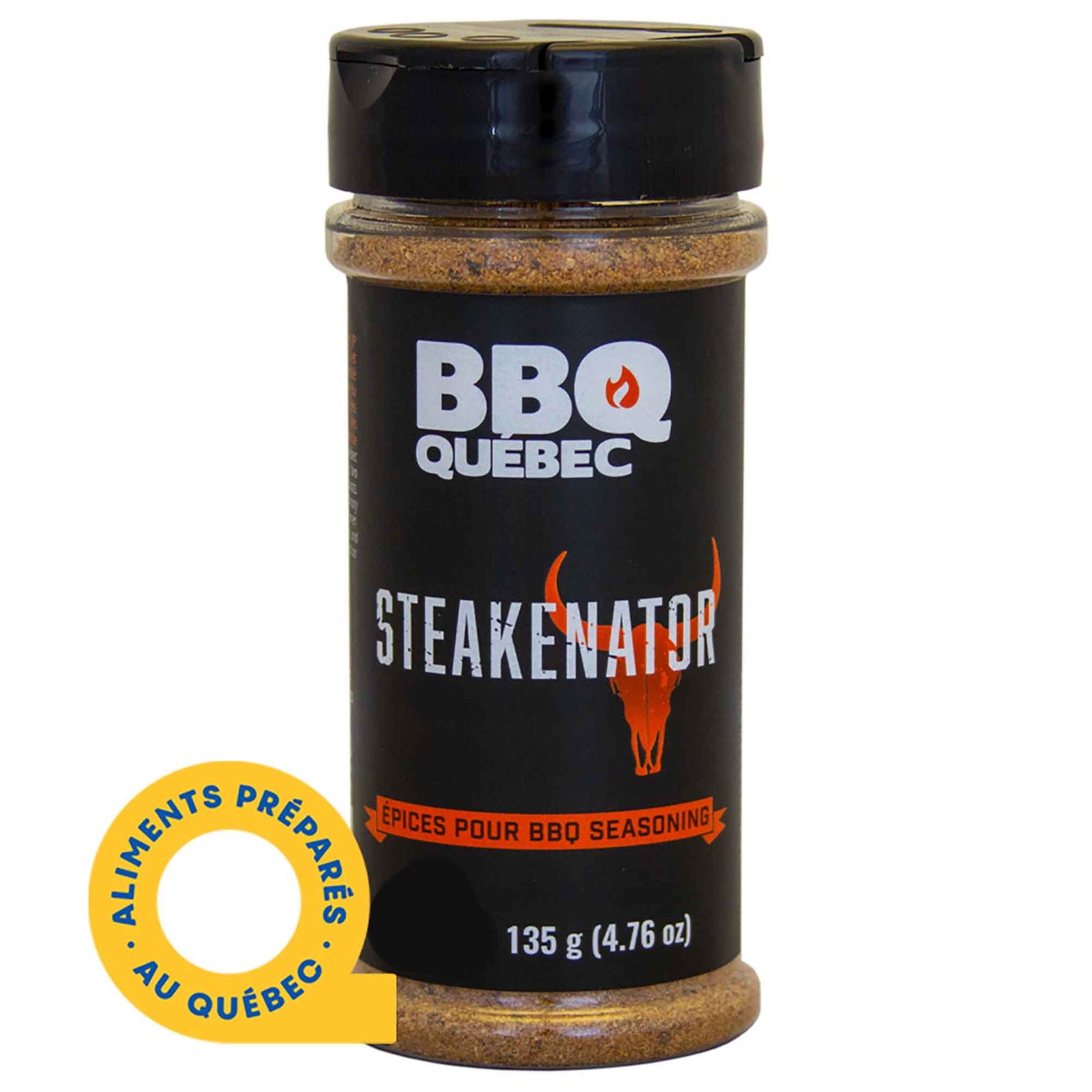 Épices Steakenator BBQ Québec, 8 oz