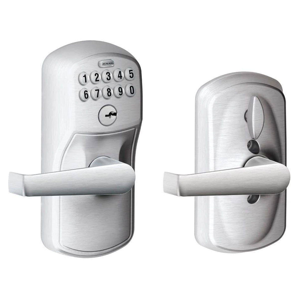 Levier électronique Plymouth, chrome satiné