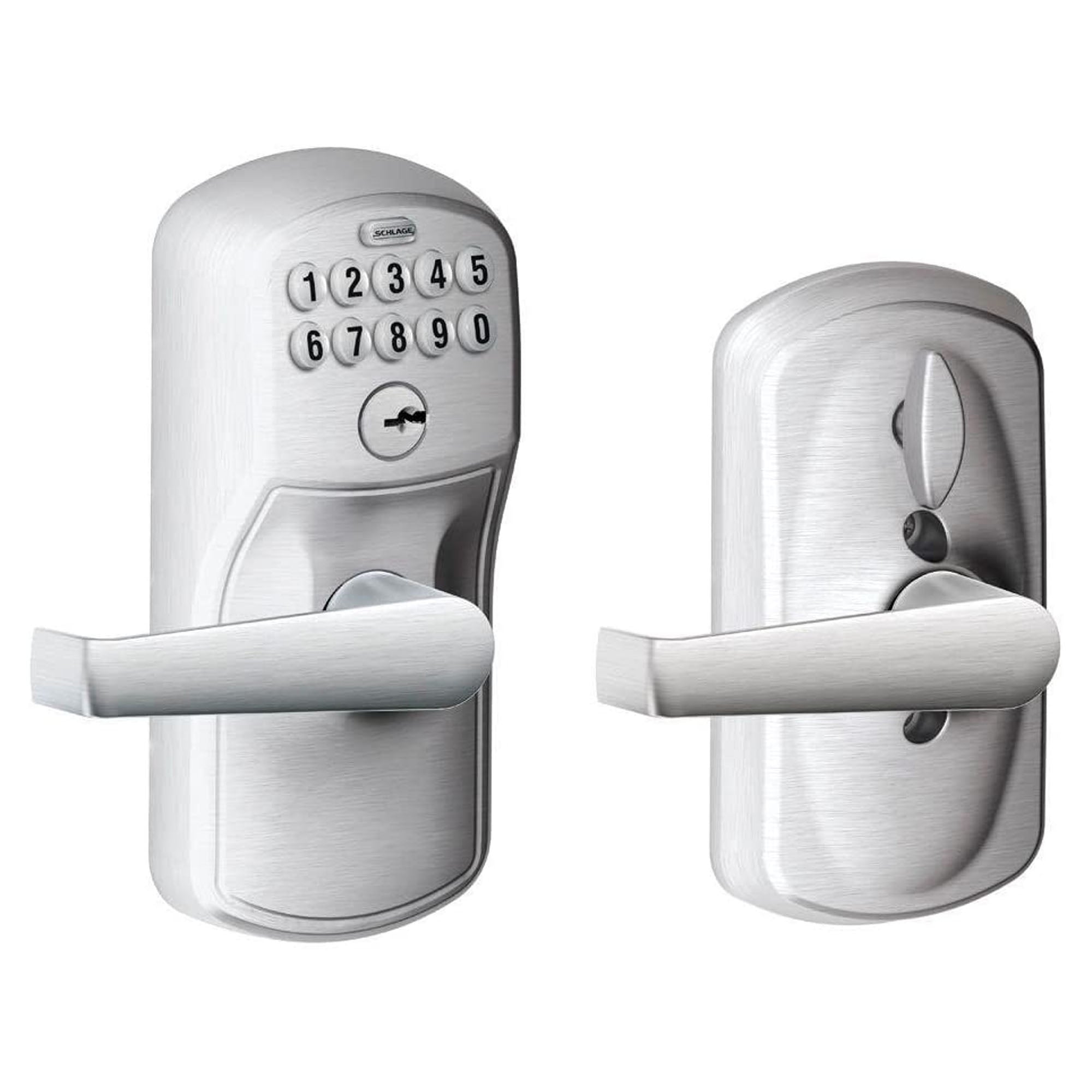 Levier électronique Plymouth, chrome satiné