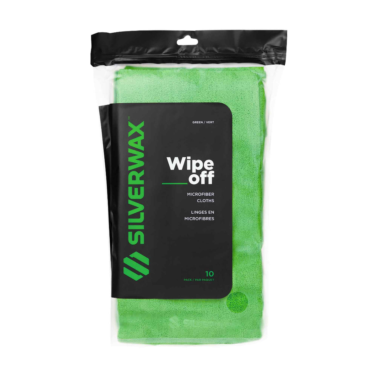 Linge en microfibre Wipe off , vert (emballage de 10)