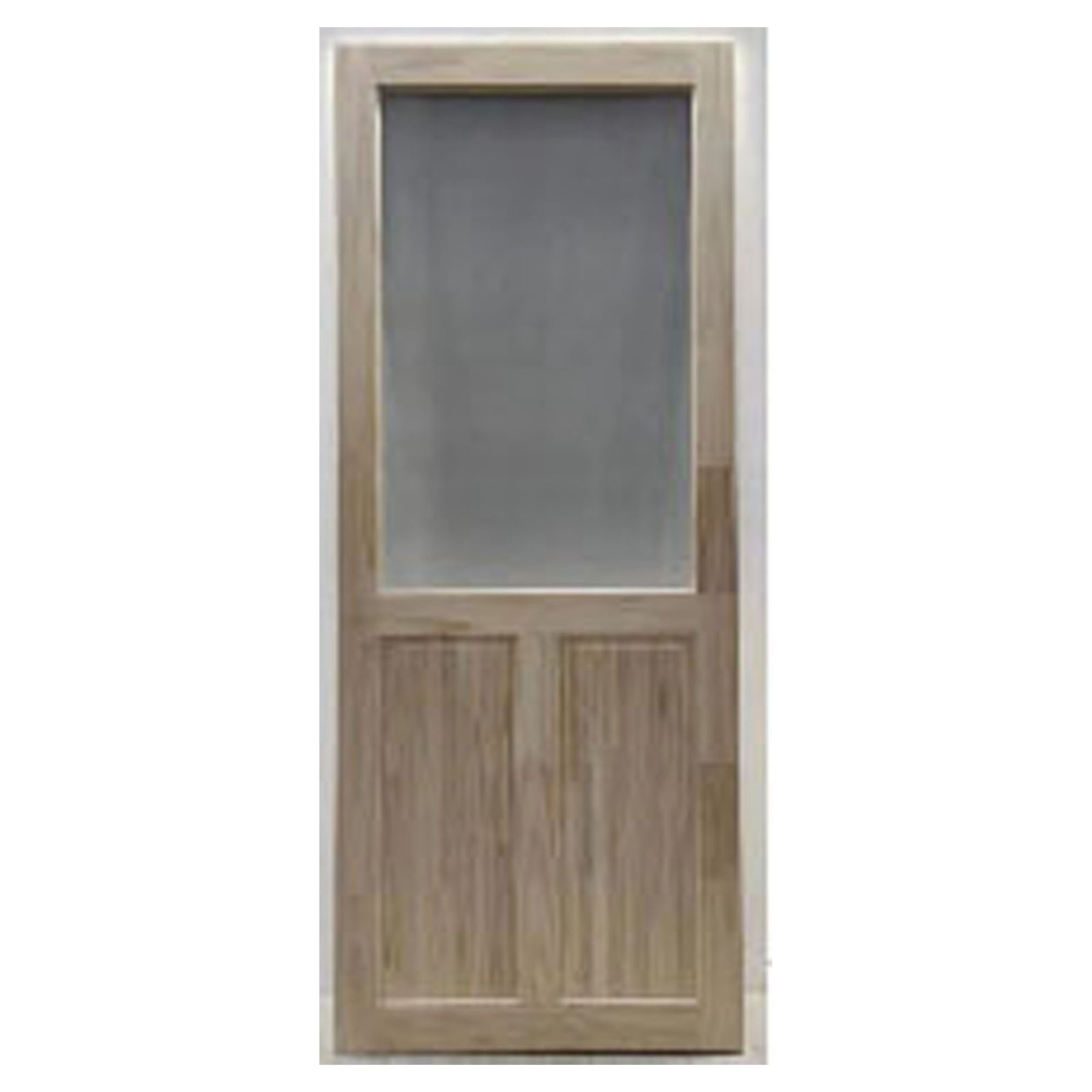 Porte, demi moustiquaire en bois, 33'' x 81''