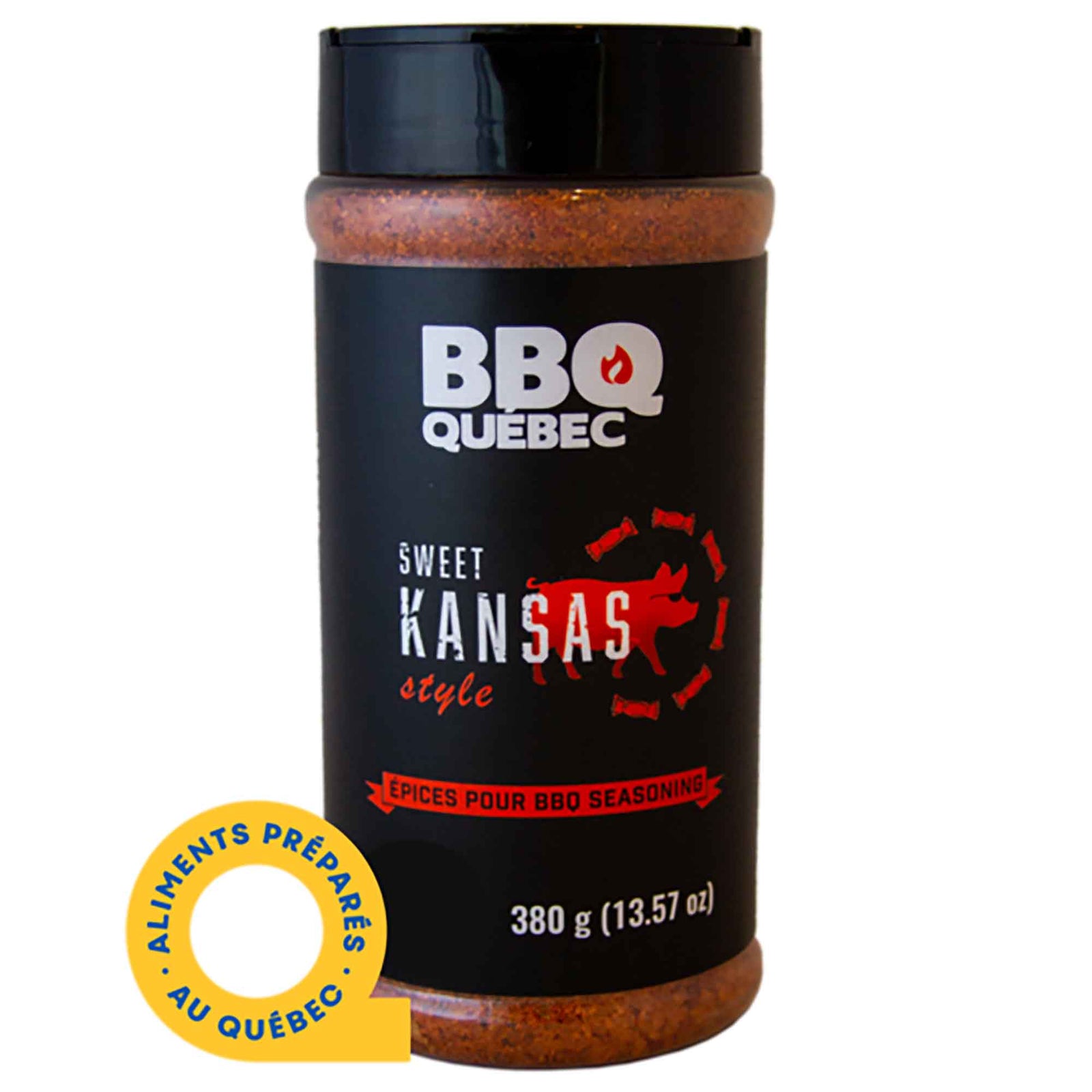 Épices Sweet Kansas BBQ Québec, 16 oz
