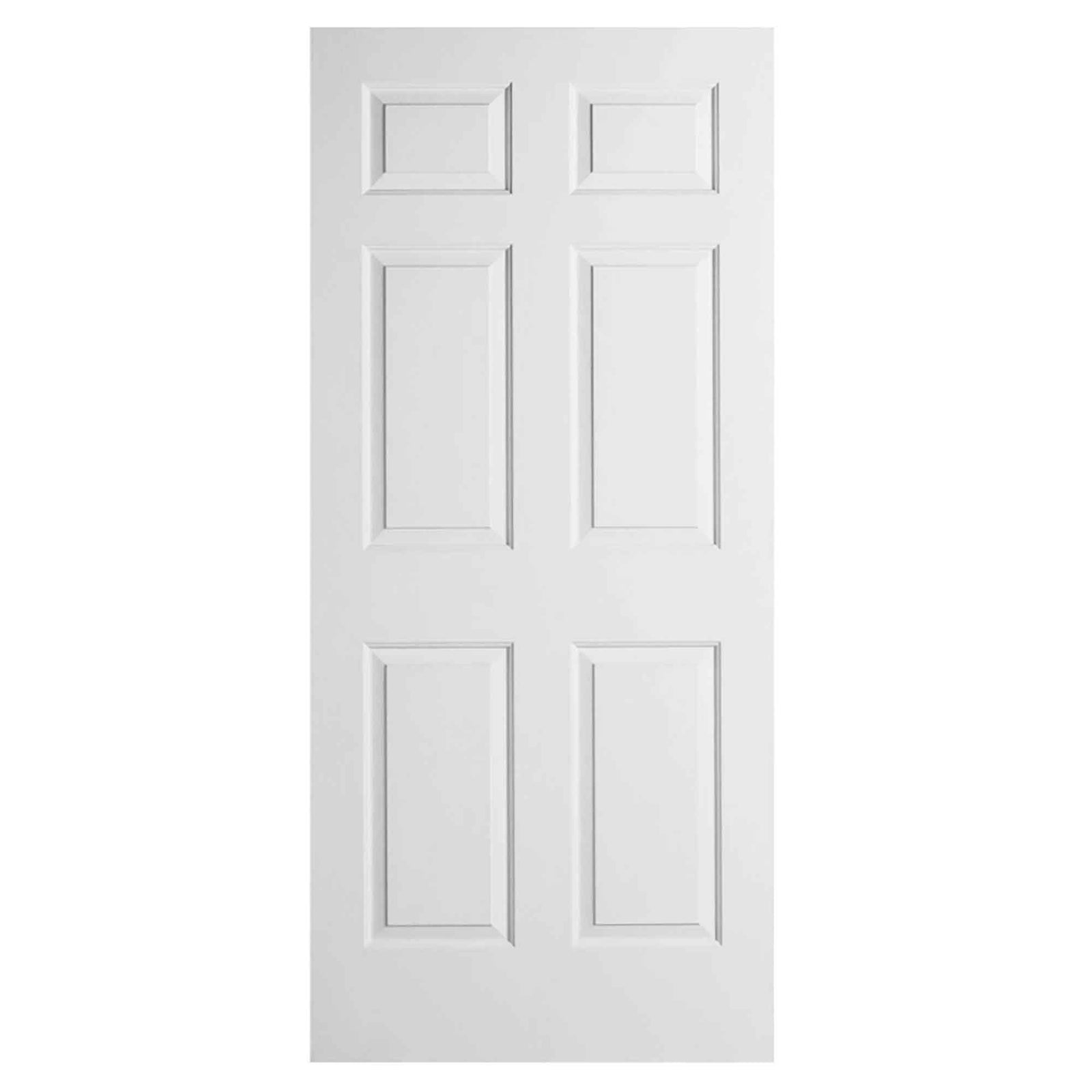 Porte intérieure 6 panneaux Bostonian, usinée, 26''