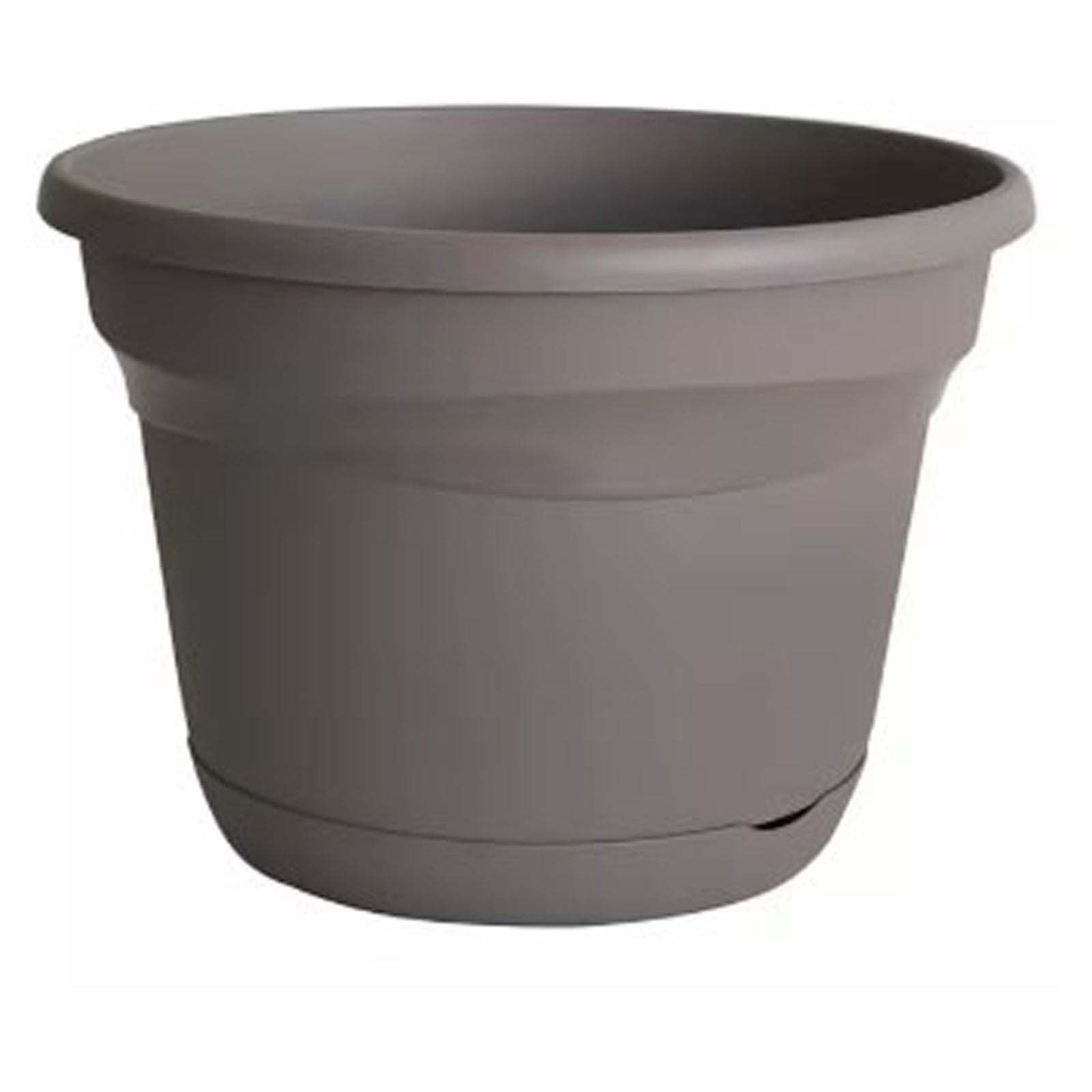 Pot à fleur,  TEO, gris ardoise, 12''