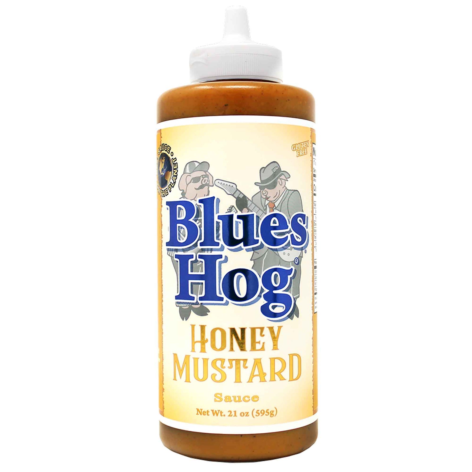 Sauce Blues hog honey mustard, 16 oz