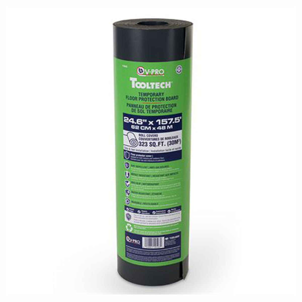 Protection pour plancher temporaire, V-PRO, 24'' x 158'