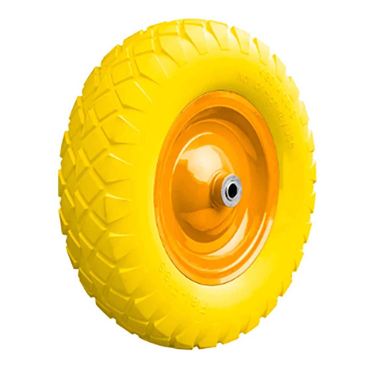 Roue de remplacement increvable pour brouette, 16&#39;&#39; x 4&#39;,00-8