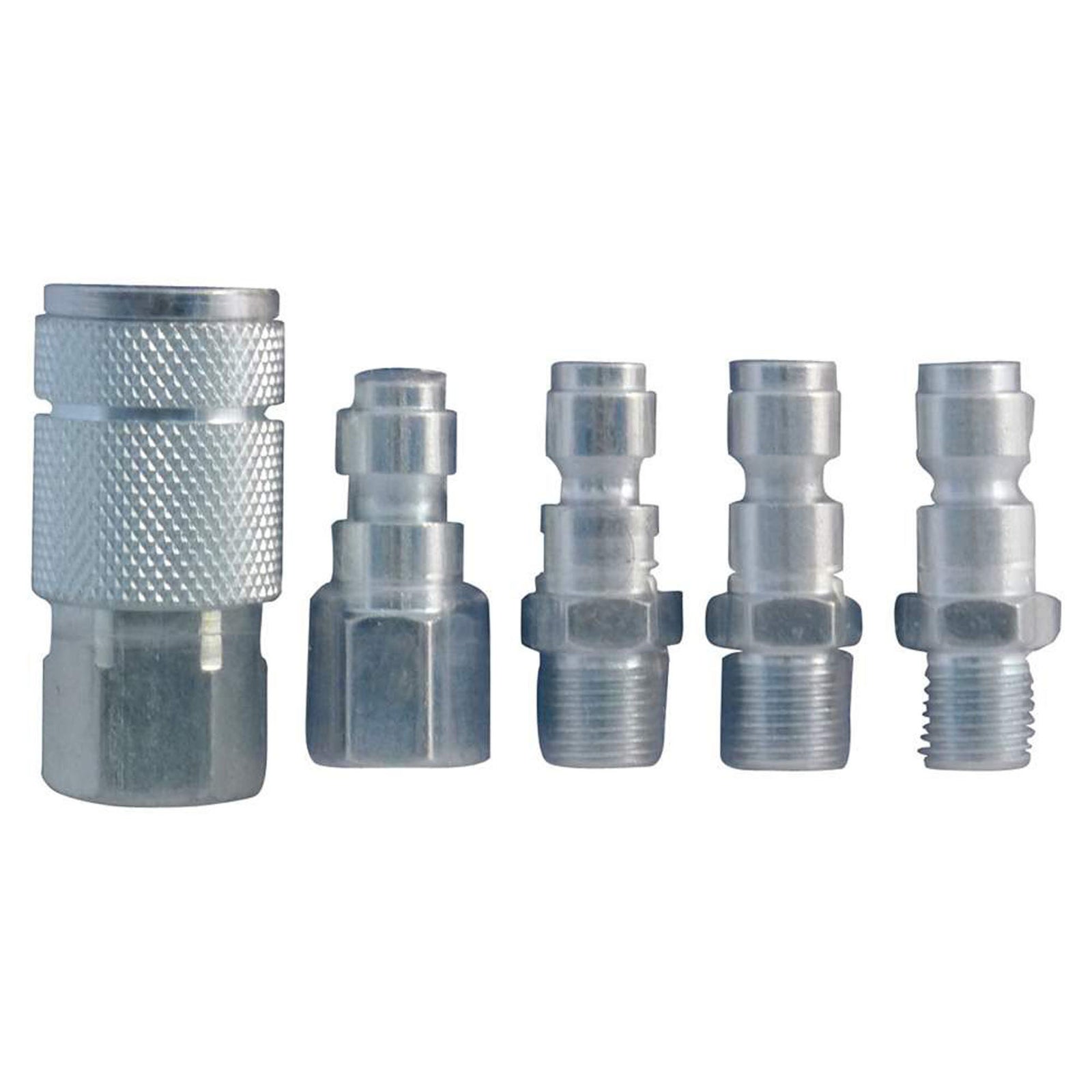 Ensemble d'embout et raccord, 3/8'', style Tru-Flate (emballage de 5)