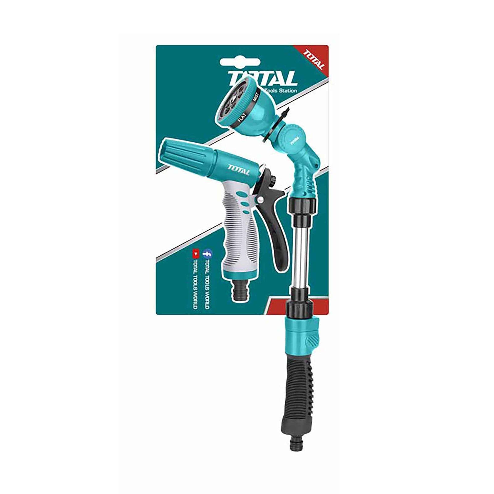 Ensemble d'arrosage 2 pièces Total tools