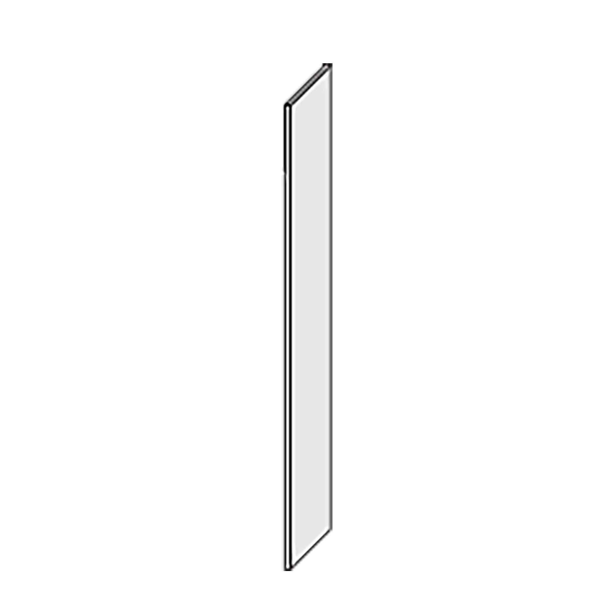 Panneau d'armoire décoratif 24'' x 90'', noir mat