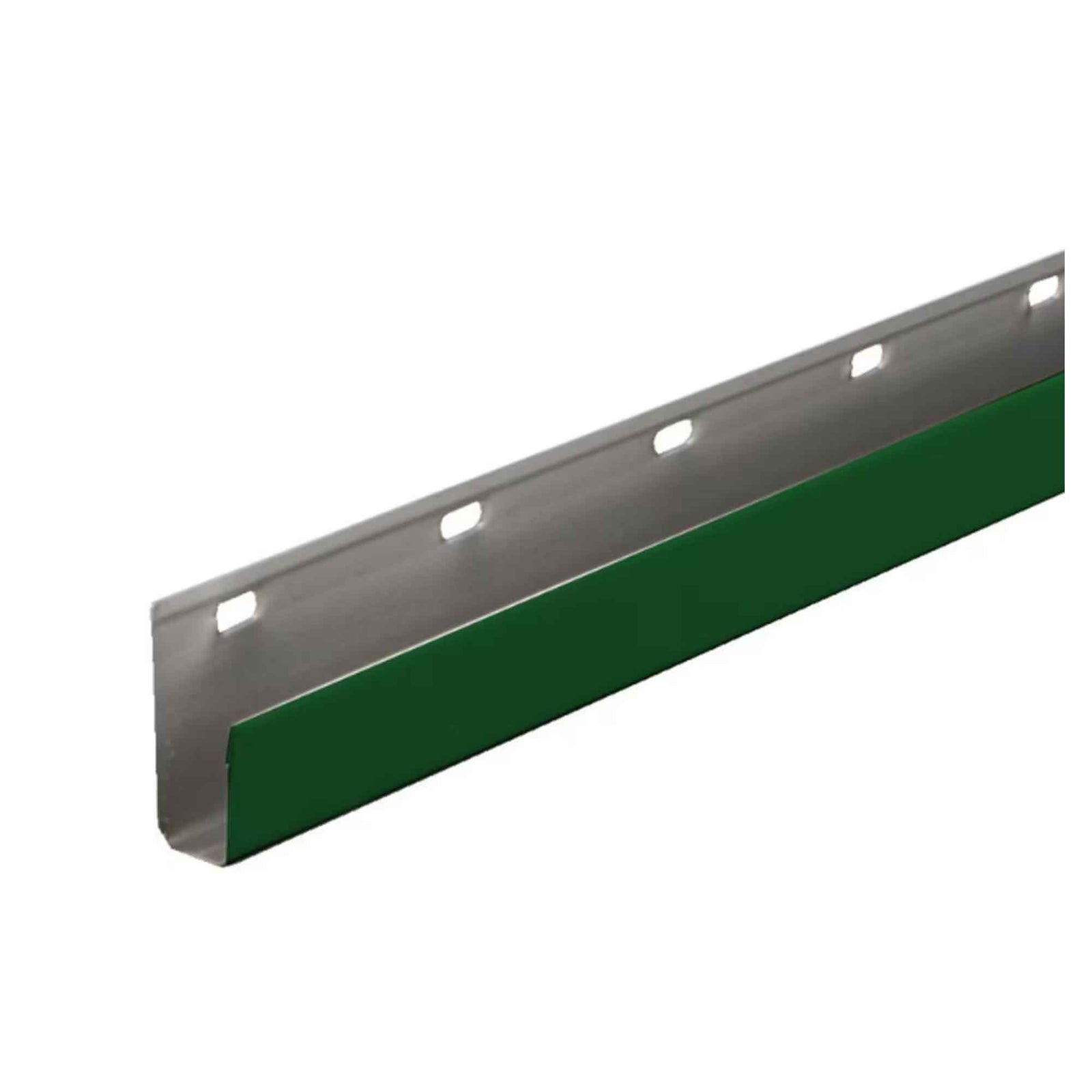Moulure J trim en aluminium pour soffite 1/2'', vert forêt