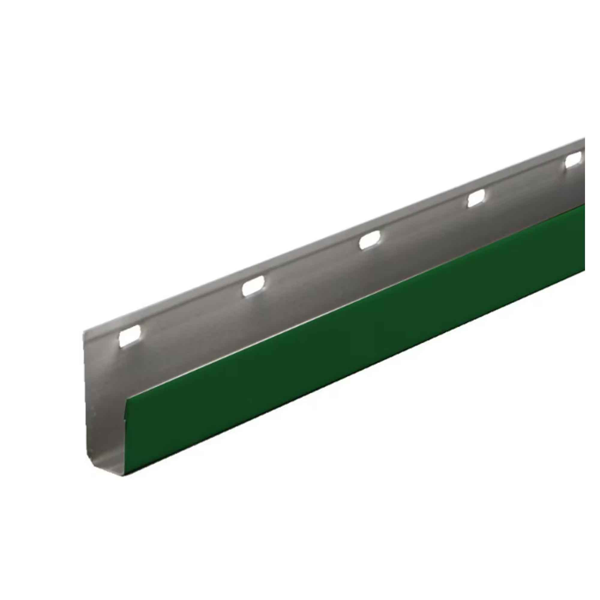 Moulure J trim en aluminium pour soffite 1/2'', vert forêt