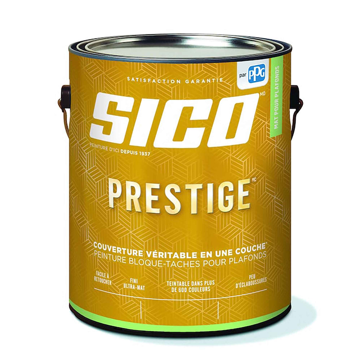 Peinture Prestige intérieure, perle, base 1, 3,78 litres