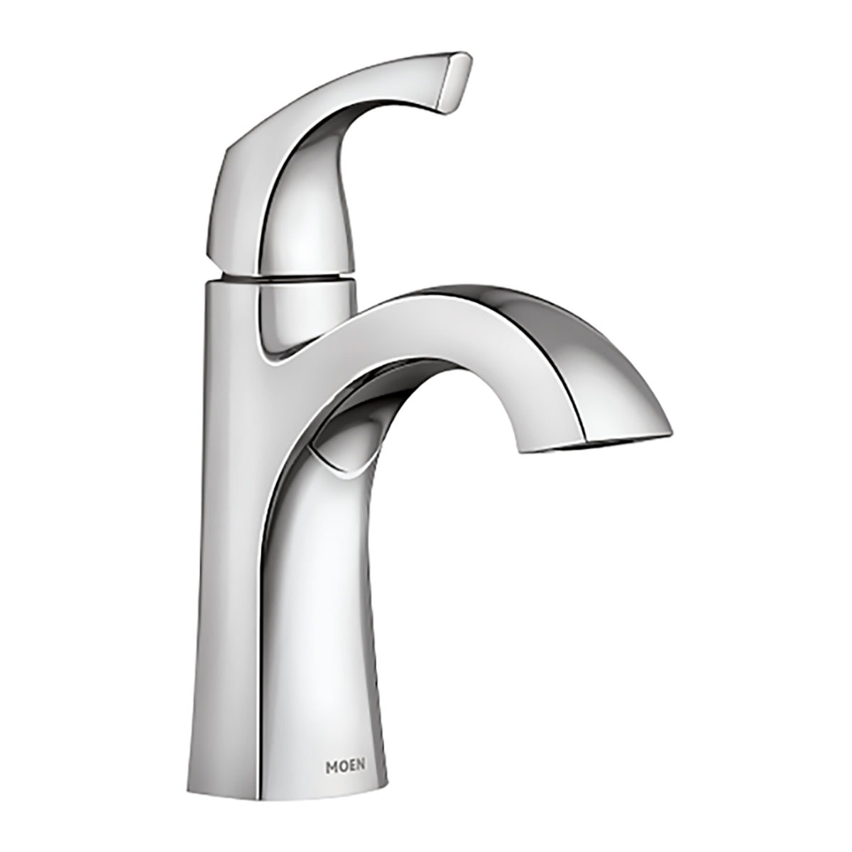 Robinet de lavabo Lindor chrome à monocommande à grande arche
