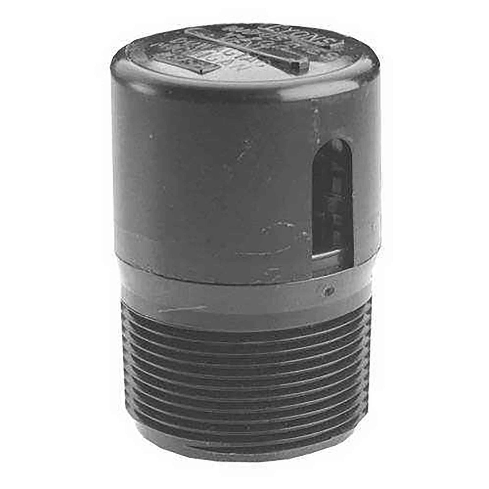 Évent de siphon noir, 1-1/2''