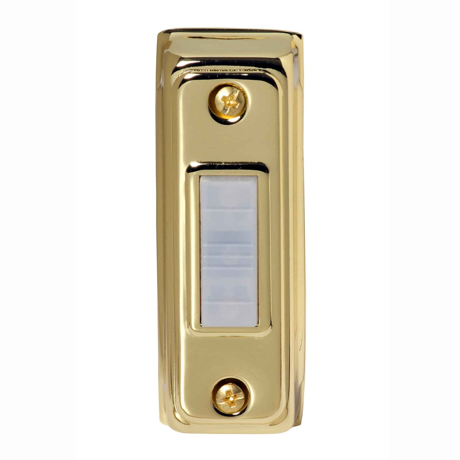 Bouton de sonnerie en laiton , doré