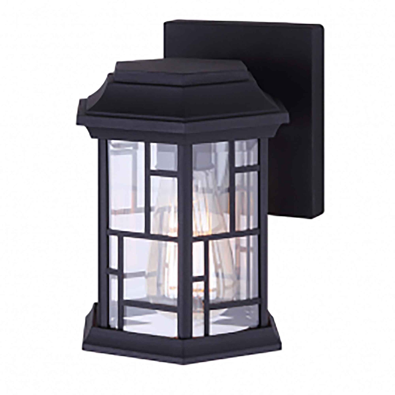 Luminaire extérieur mural noir CHANTRY, 5-5/8''