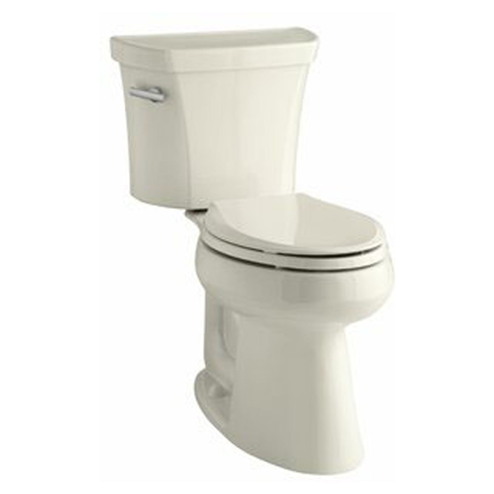 Ensemble de toilette, allongée, comprenant bol et réservoir, blanc, 10''