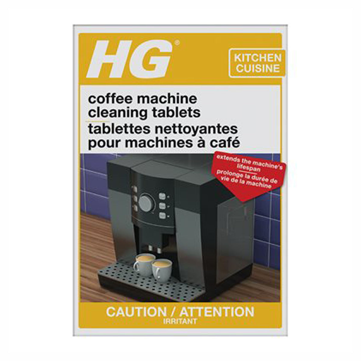 Nettoyant pour machine à café (emballage de 10)