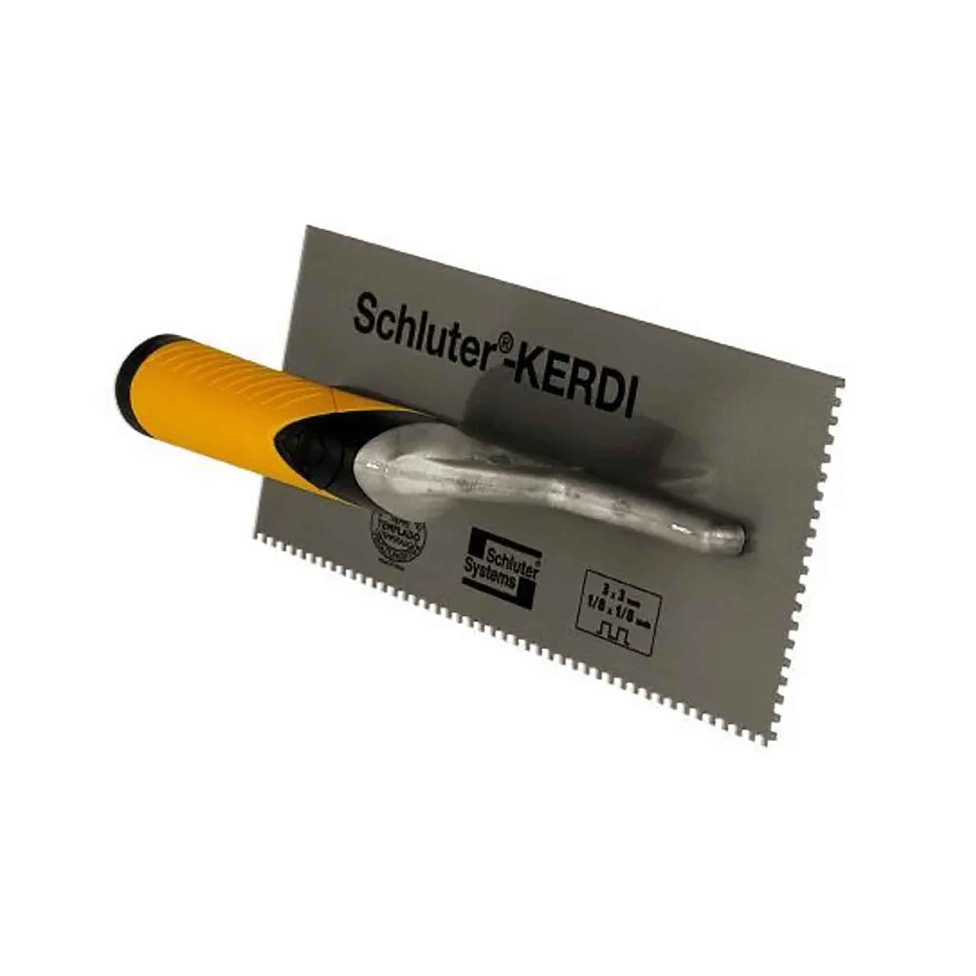 Truelle à dents carrées Kerdi, 1/8" x 1/8"