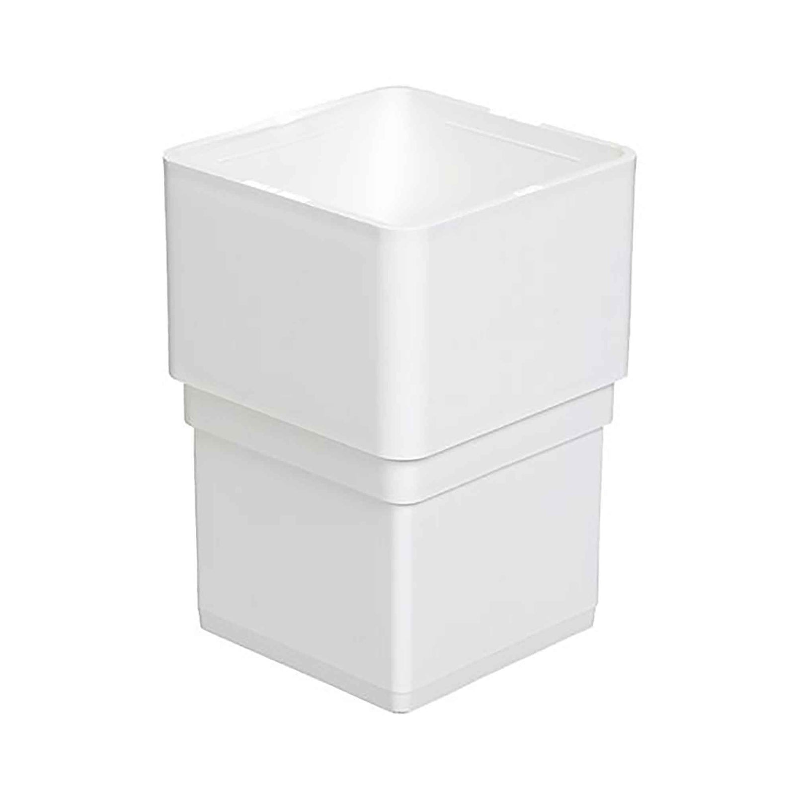 Connecteur de tuyau carré K-Snap, 2-1/2'', blanc