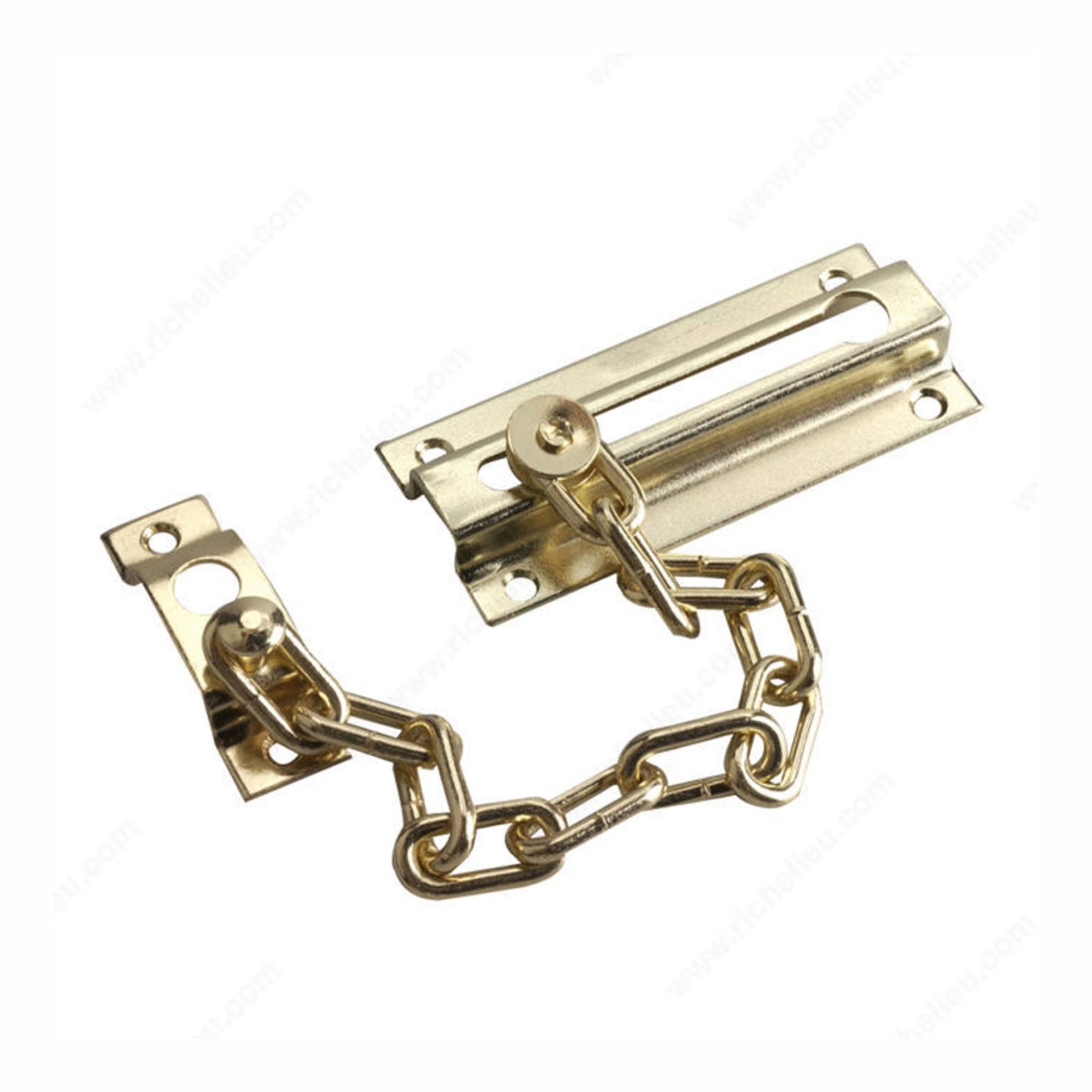 Chaine de porte, laiton, 3-1/2''