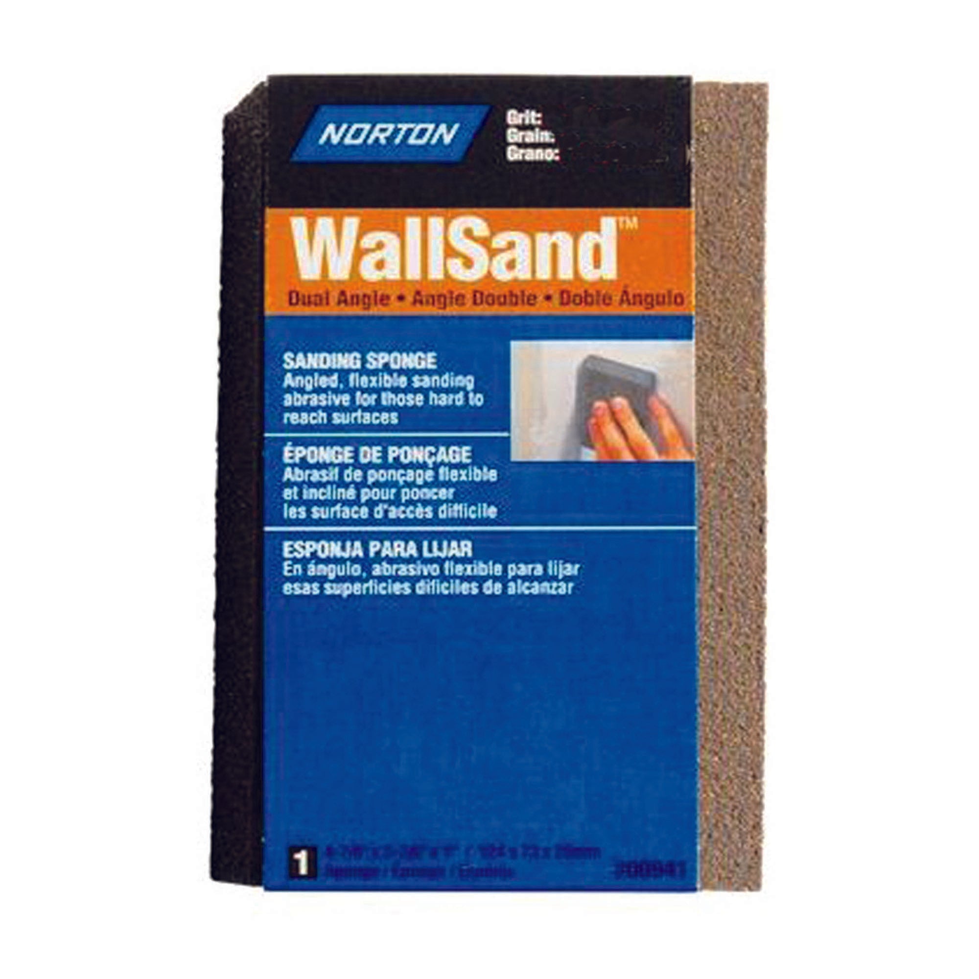 Éponge abrasive à double angle 4-7/8'', multi-Sand, moyen / gros